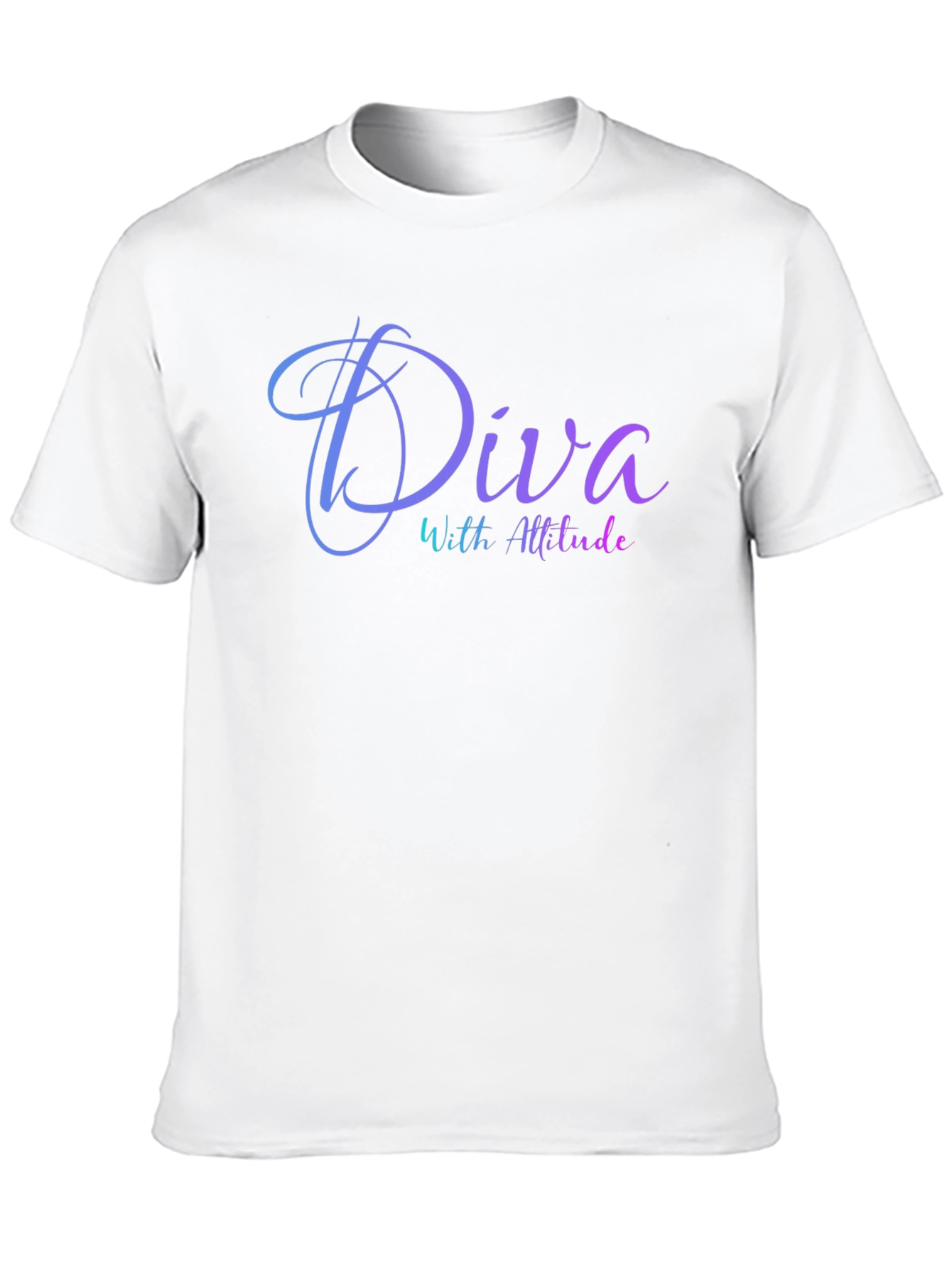 Diva With Attitude Black T-Shirt