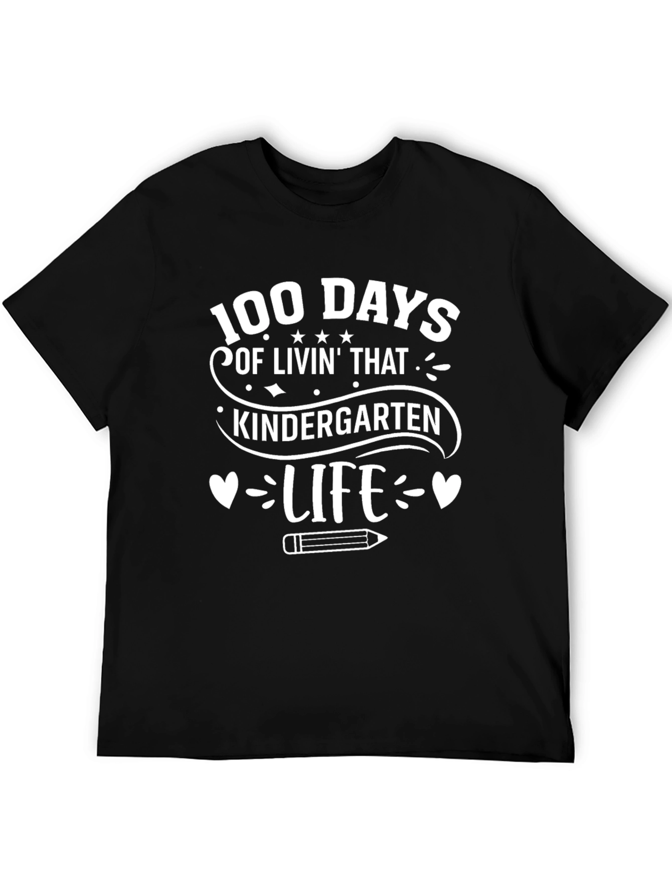 100 Days Kindergarten Life T-Shirt