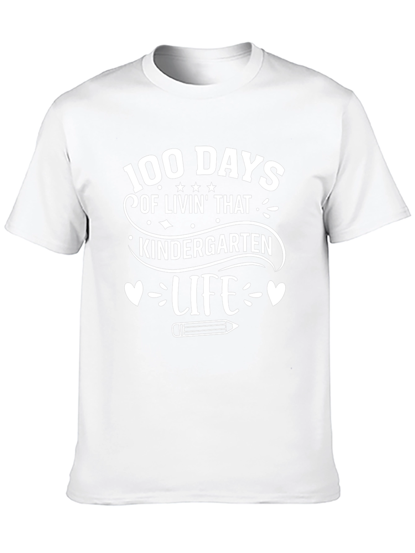 100 Days Kindergarten Life T-Shirt