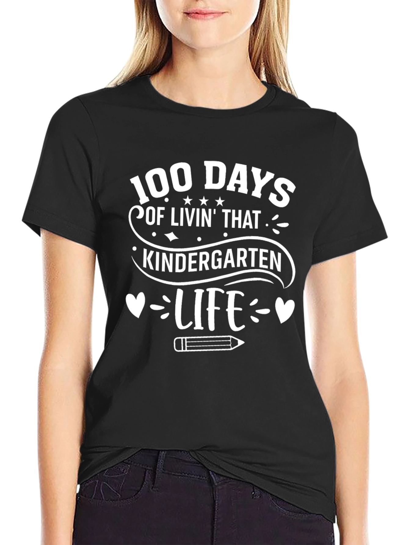 100 Days Kindergarten Life T-Shirt