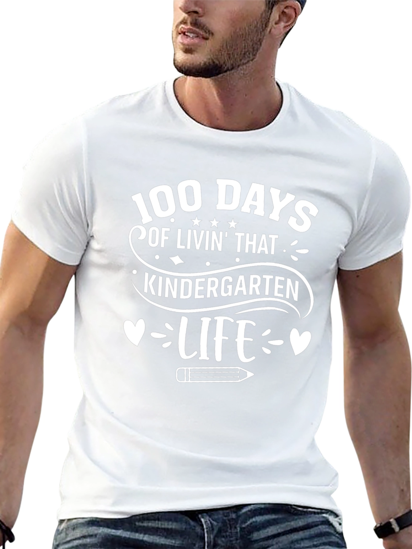 100 Days Kindergarten Life T-Shirt
