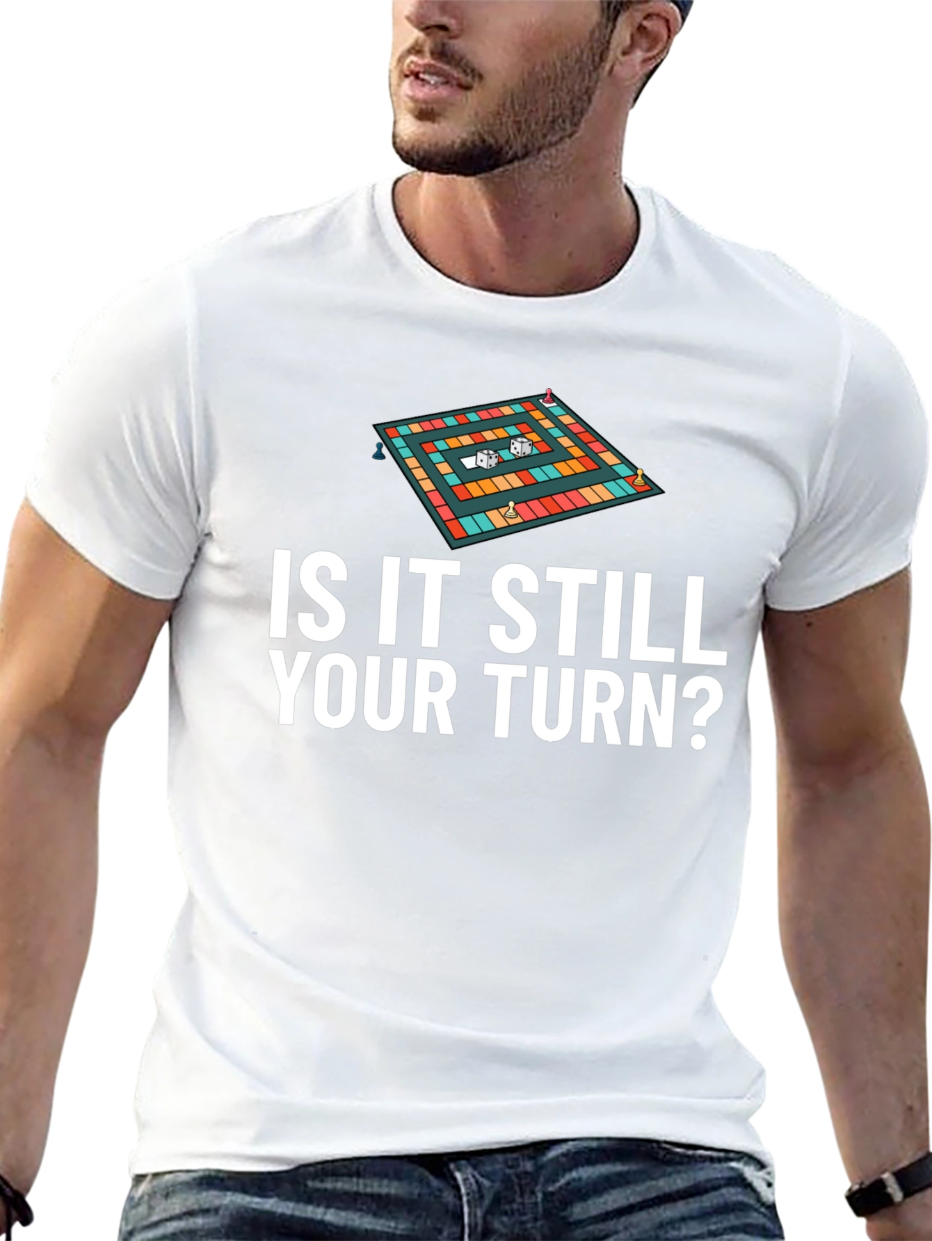 Is It Still Your Turn? Game Board Tee