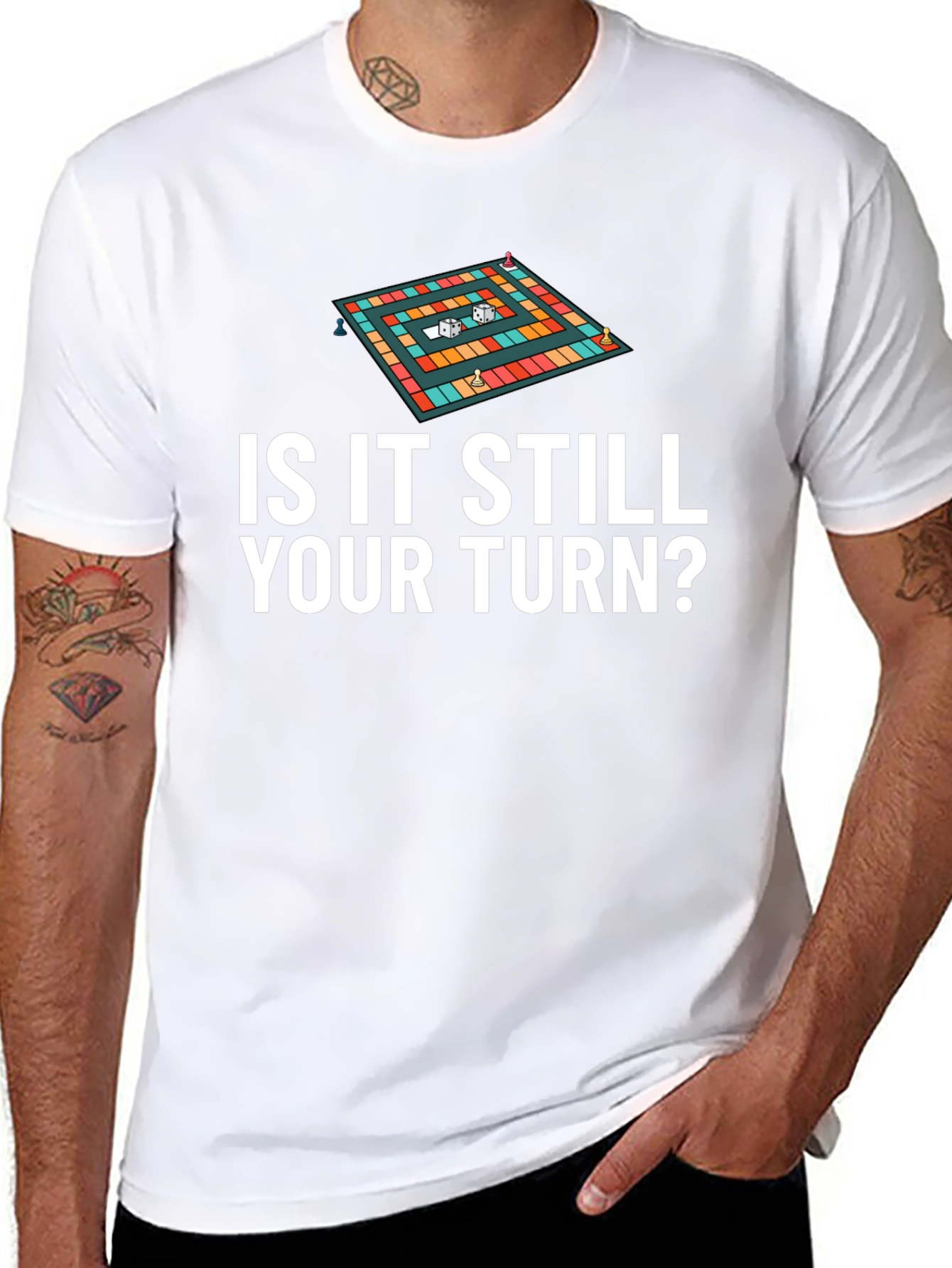 Is It Still Your Turn? Game Board Tee