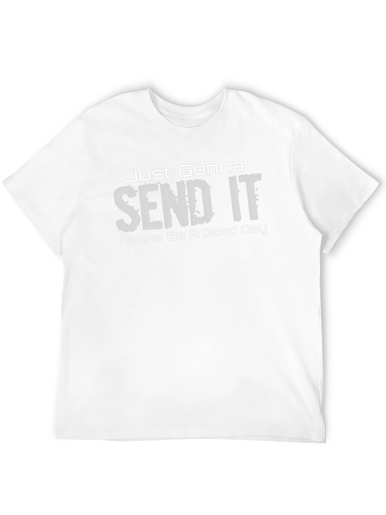 Just Gonna Send It Graphic Tee - Black