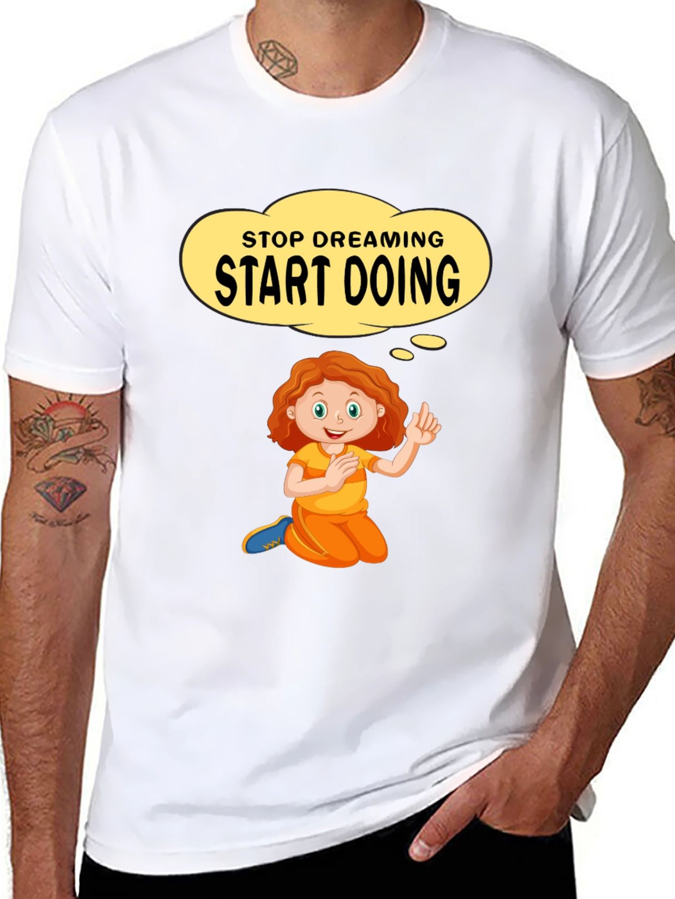 Stop Dreaming Start Doing Graphic Tee