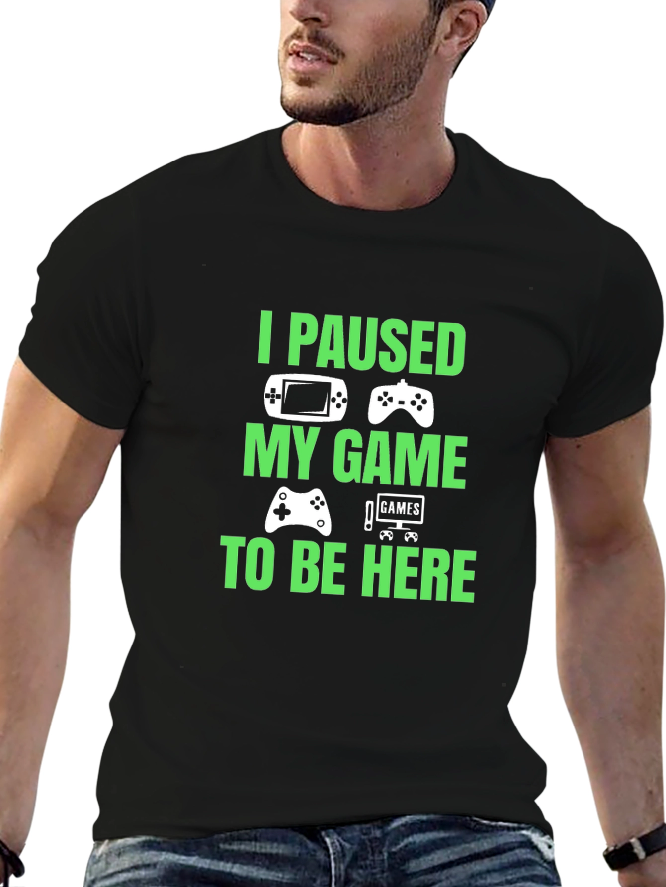 I Paused My Game to Be Here Graphic T-Shirt