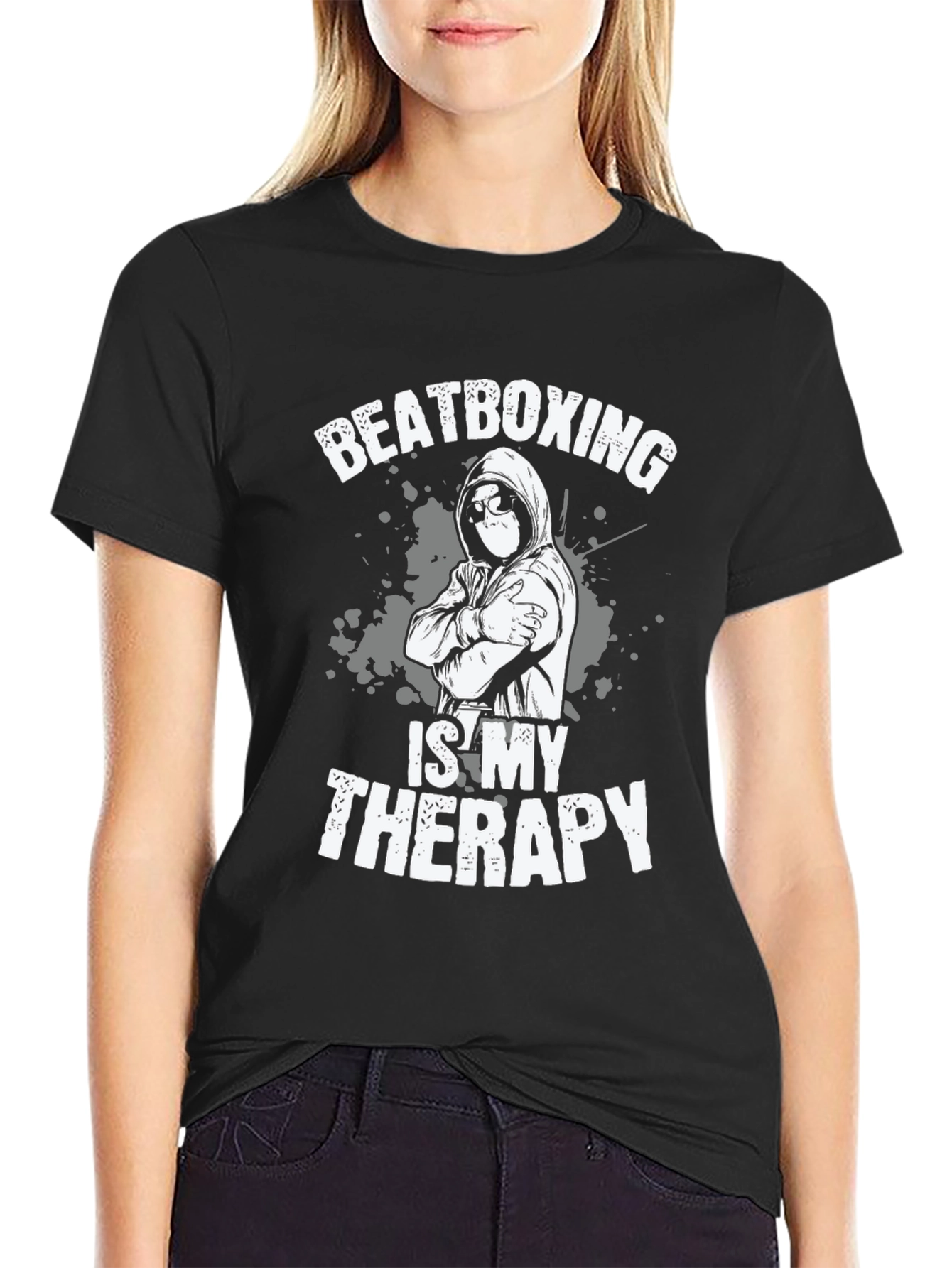 Beatboxing Therapy Graphic T-Shirt