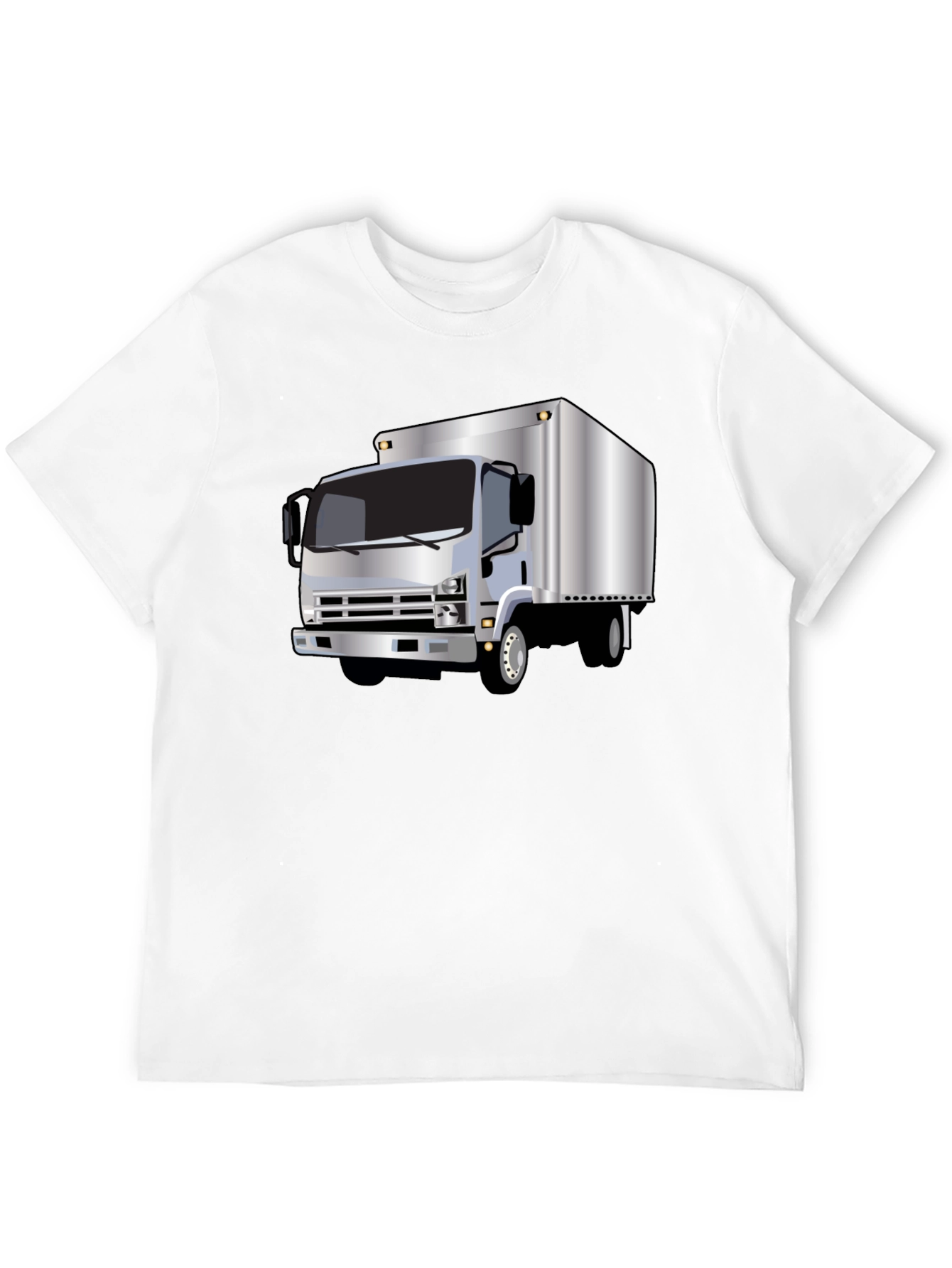 Truck Graphic Tee - Black Short Sleeve T-Shirt