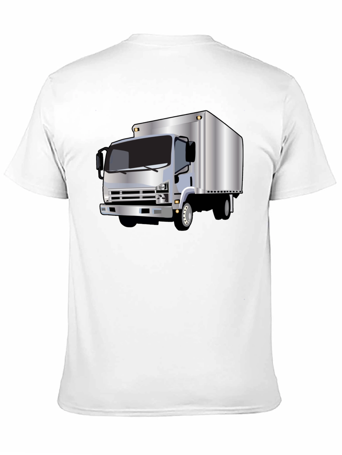 Truck Graphic Tee - Black Short Sleeve T-Shirt