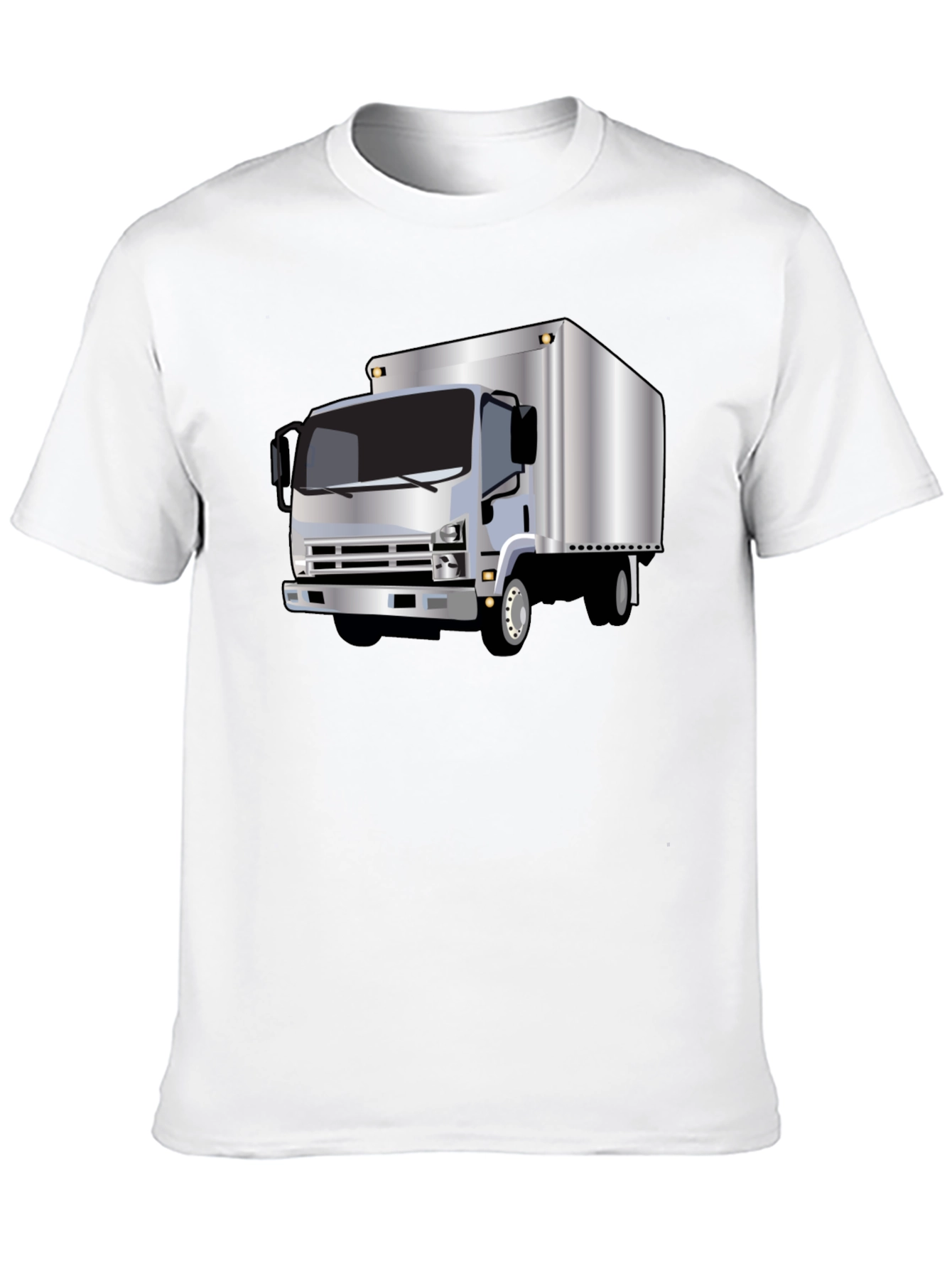 Truck Graphic Tee - Black Short Sleeve T-Shirt