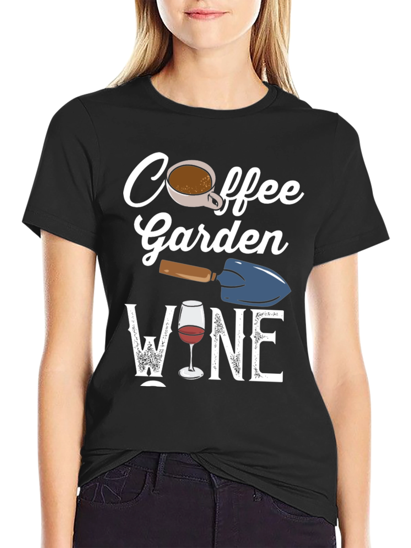 Coffee Garden Wine T-Shirt