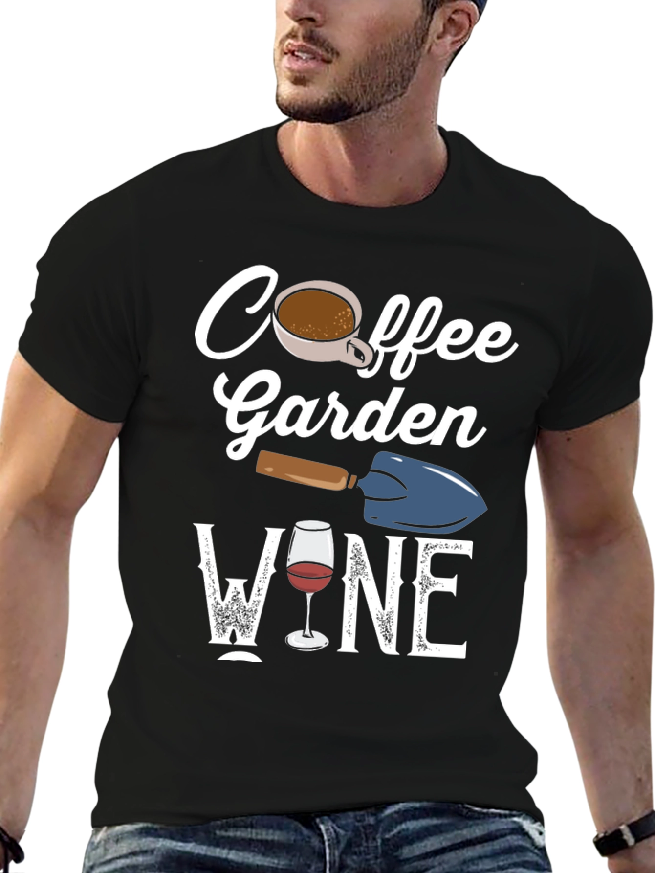 Coffee Garden Wine T-Shirt