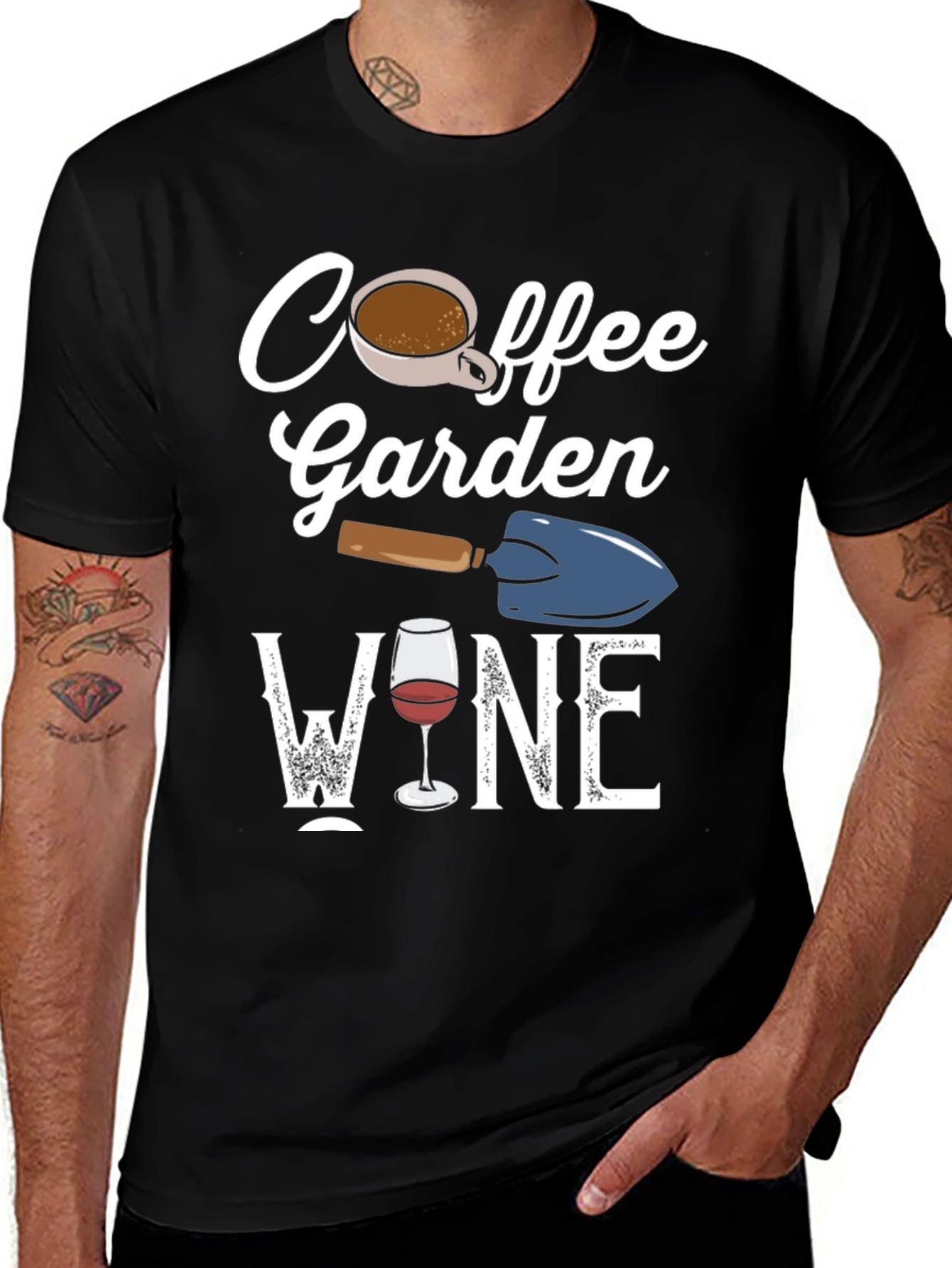 Coffee Garden Wine T-Shirt