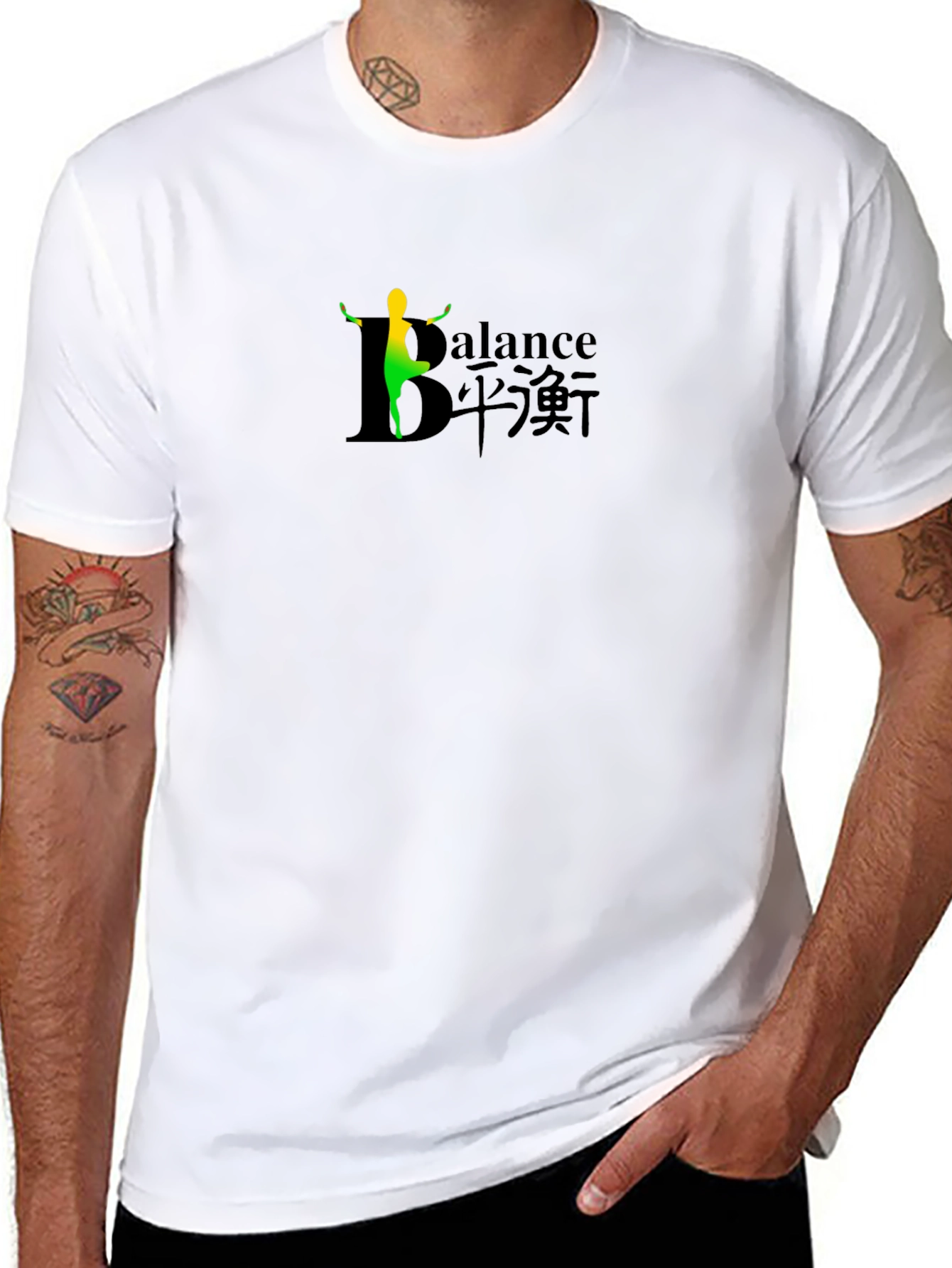 Balance Graphic Tee - Stylish and Comfortable