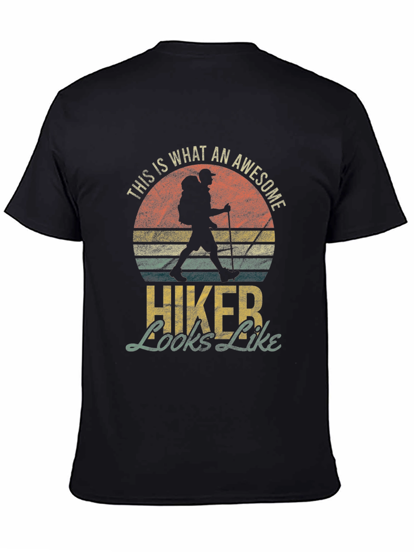 Awesome Hiker Graphic T-Shirt - Outdoor Adventure Tee