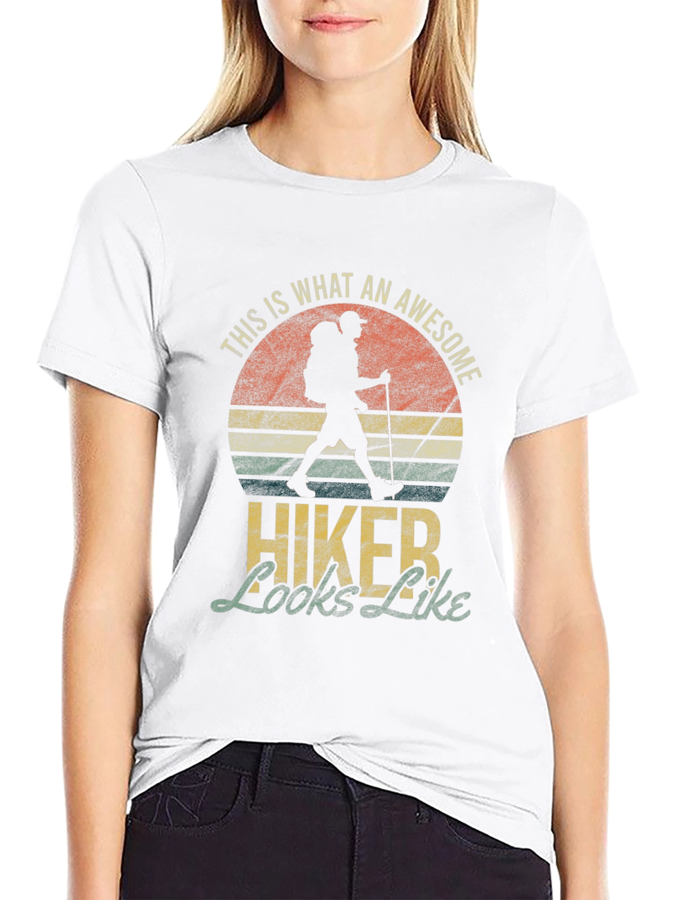 Awesome Hiker Graphic T-Shirt - Outdoor Adventure Tee
