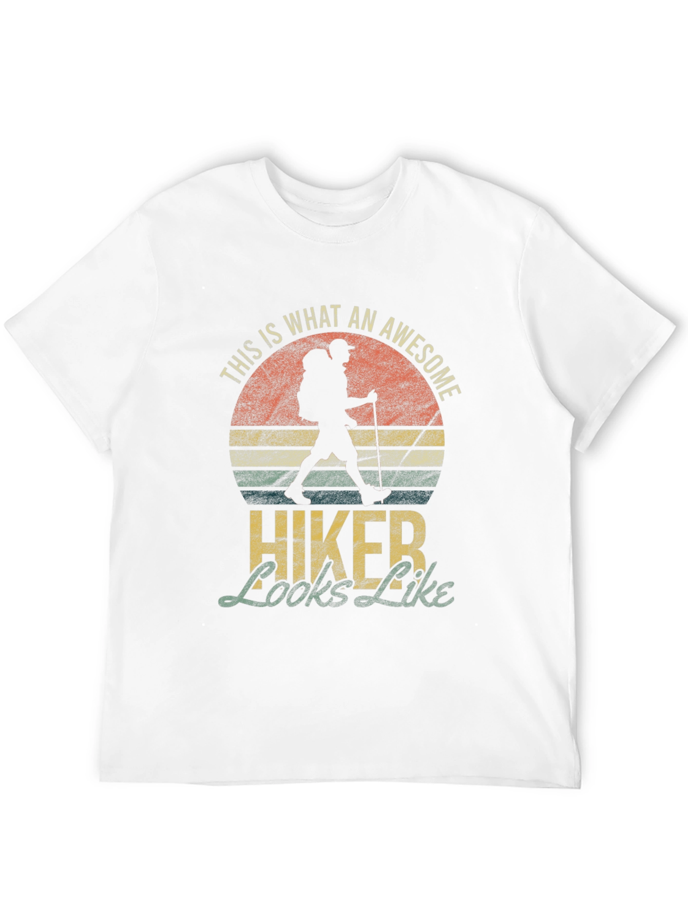 Awesome Hiker Graphic T-Shirt - Outdoor Adventure Tee