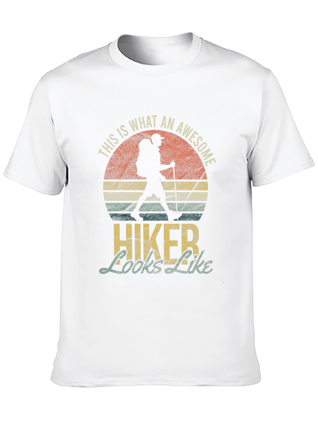 Awesome Hiker Graphic T-Shirt - Outdoor Adventure Tee