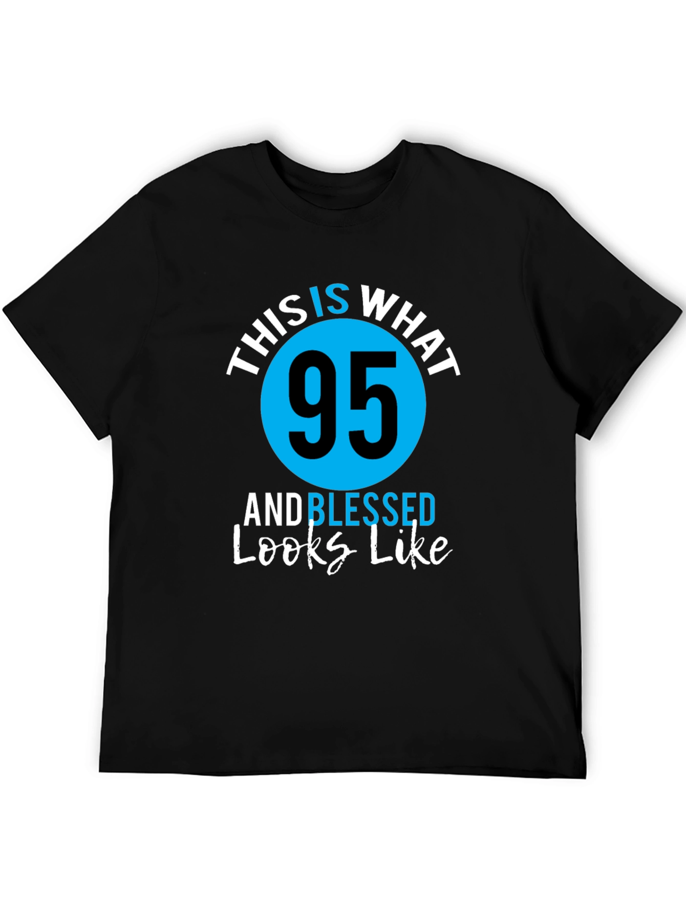 95 and Blessed Birthday T-Shirt