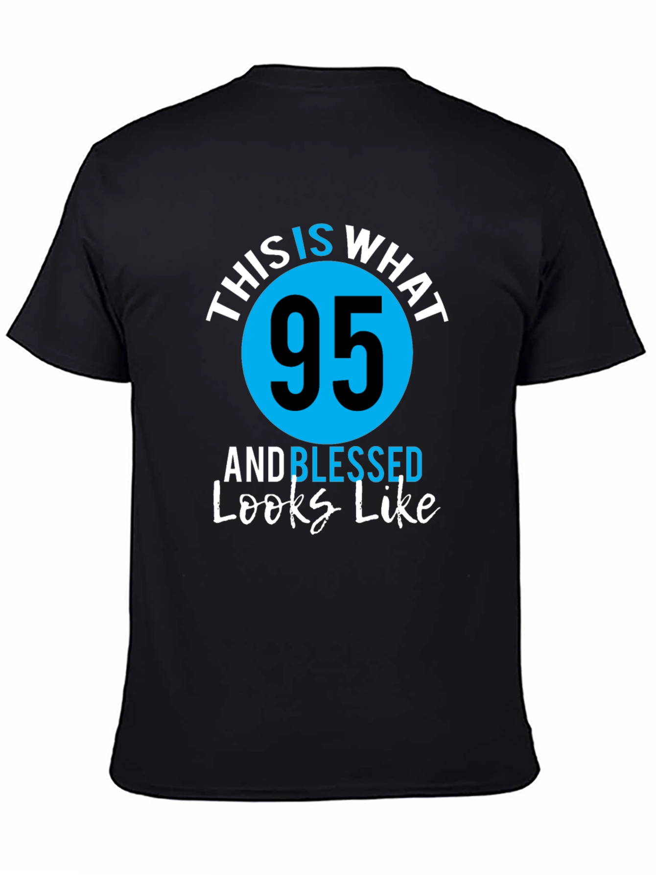 95 and Blessed Birthday T-Shirt