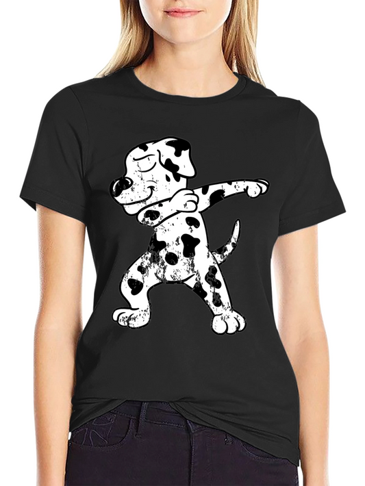 Dabbing Dalmatian T-Shirt - Funny Dog Tee