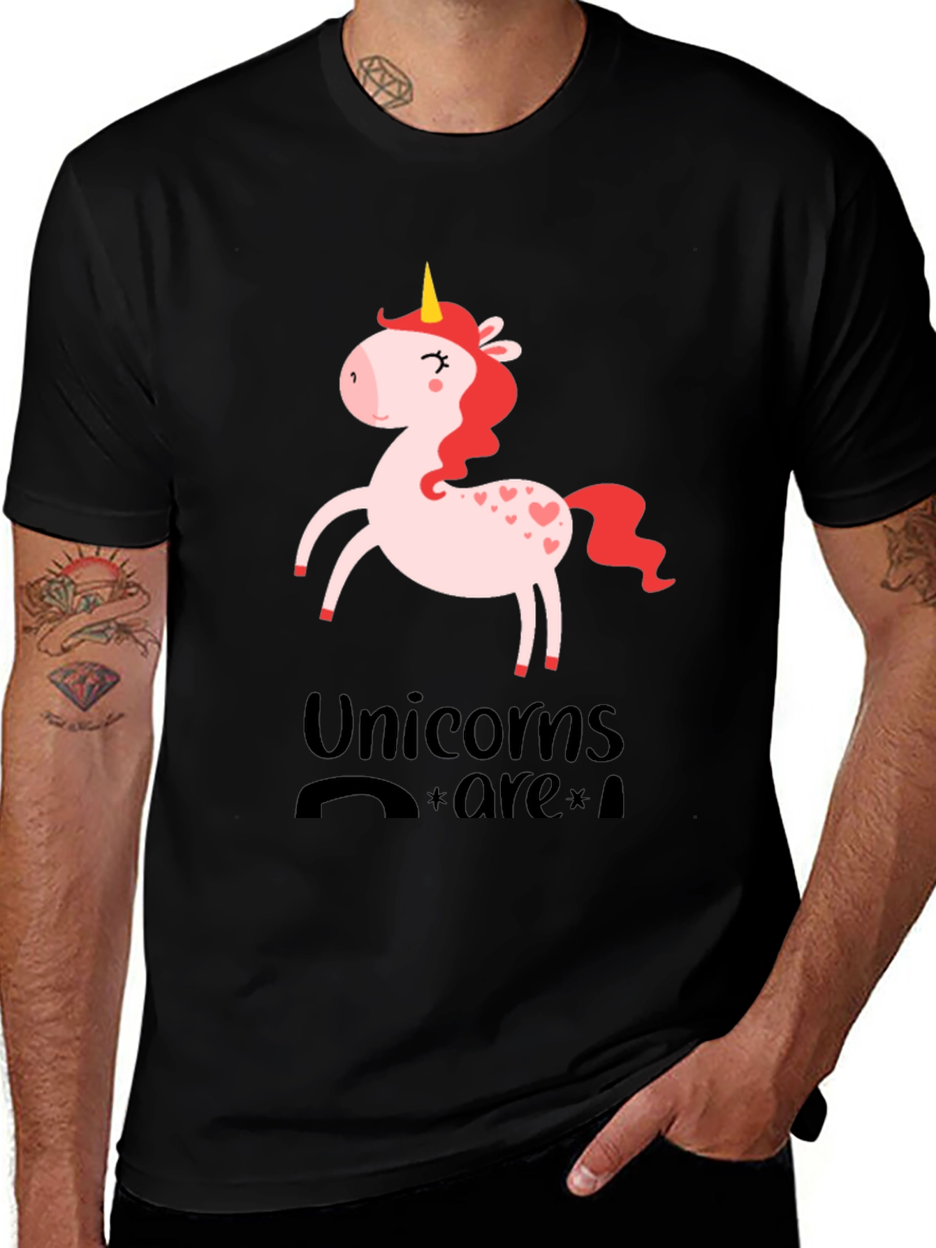 Unicorns Are Real Graphic Tee