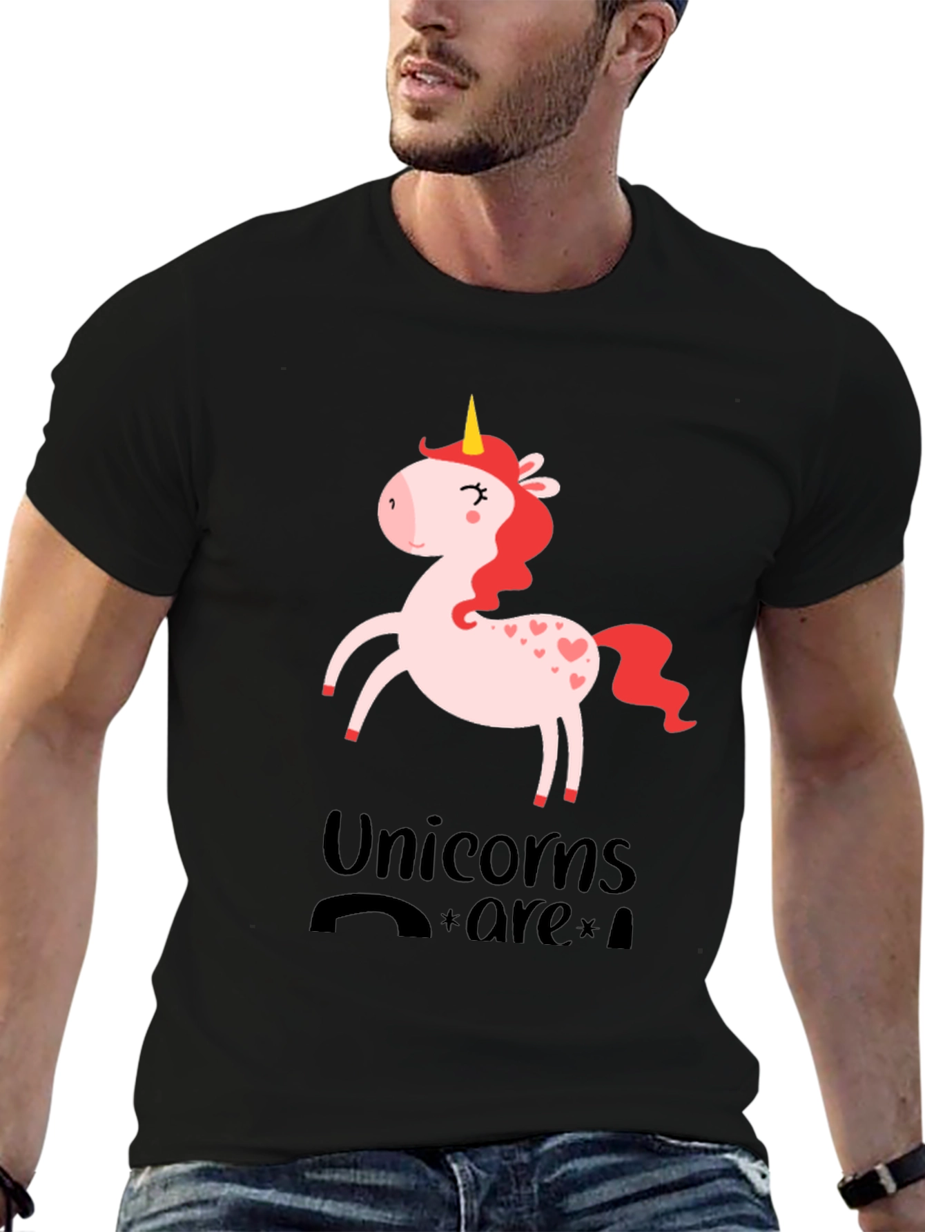 Unicorns Are Real Graphic Tee