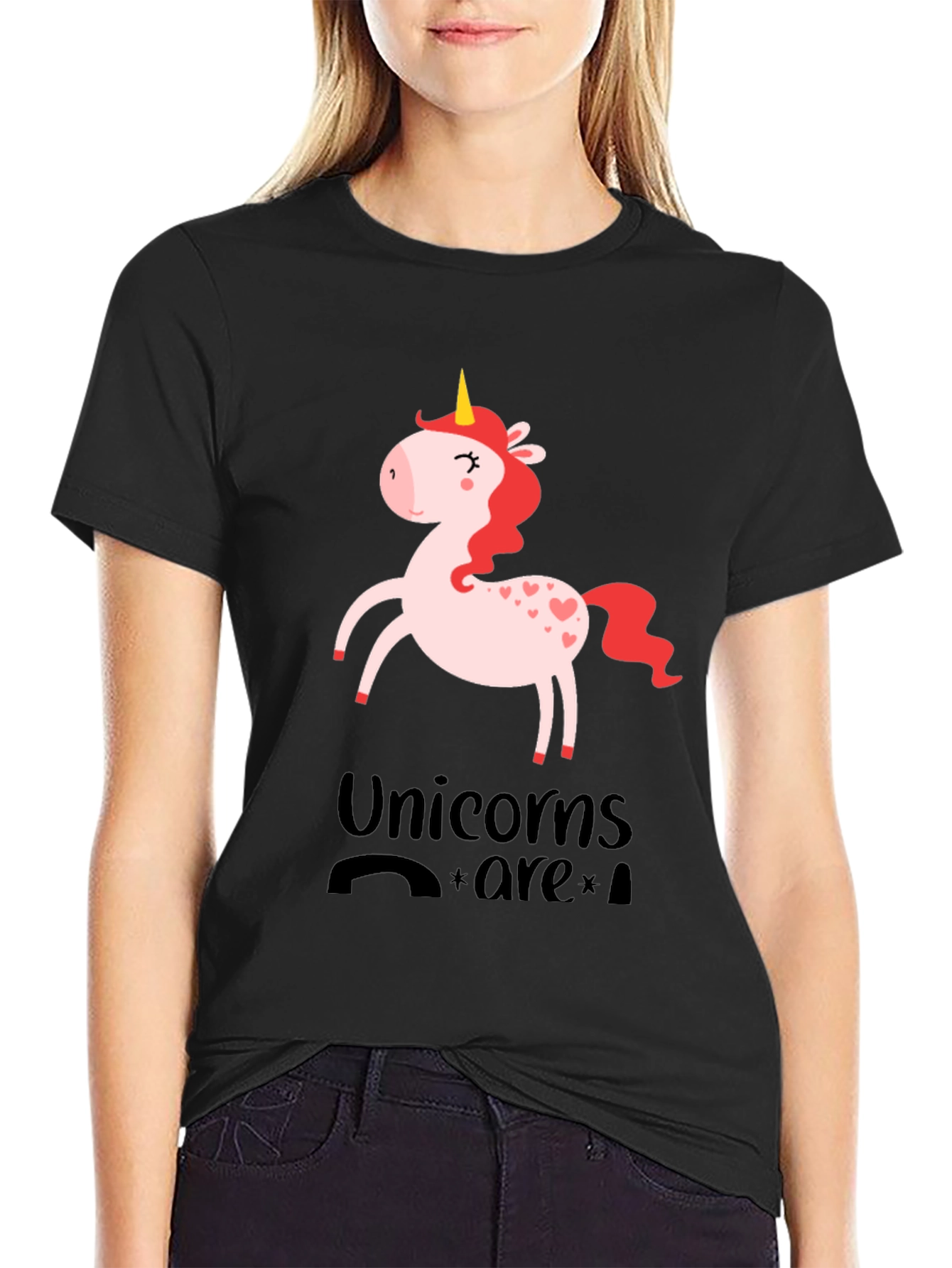 Unicorns Are Real Graphic Tee