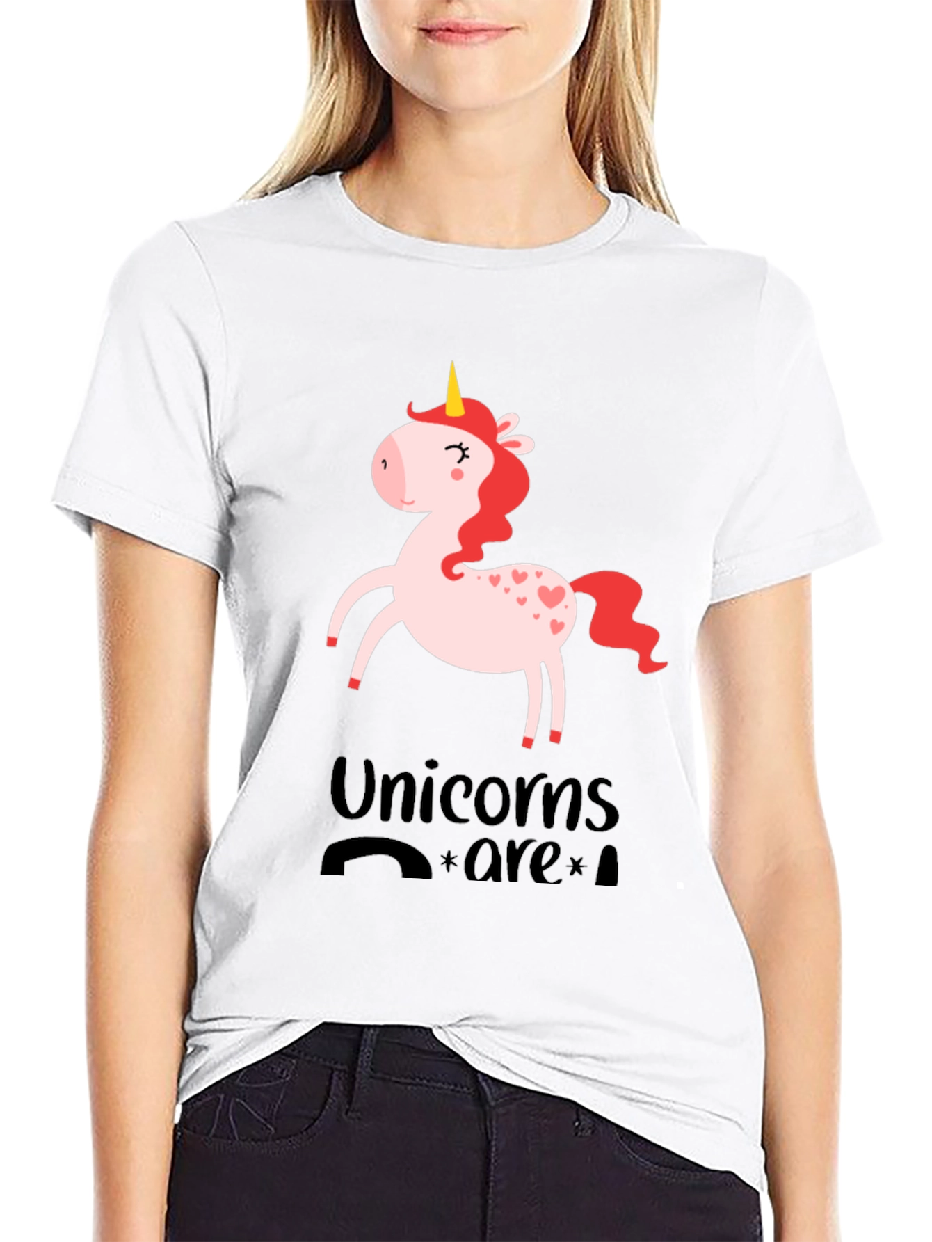 Unicorns Are Real Graphic Tee