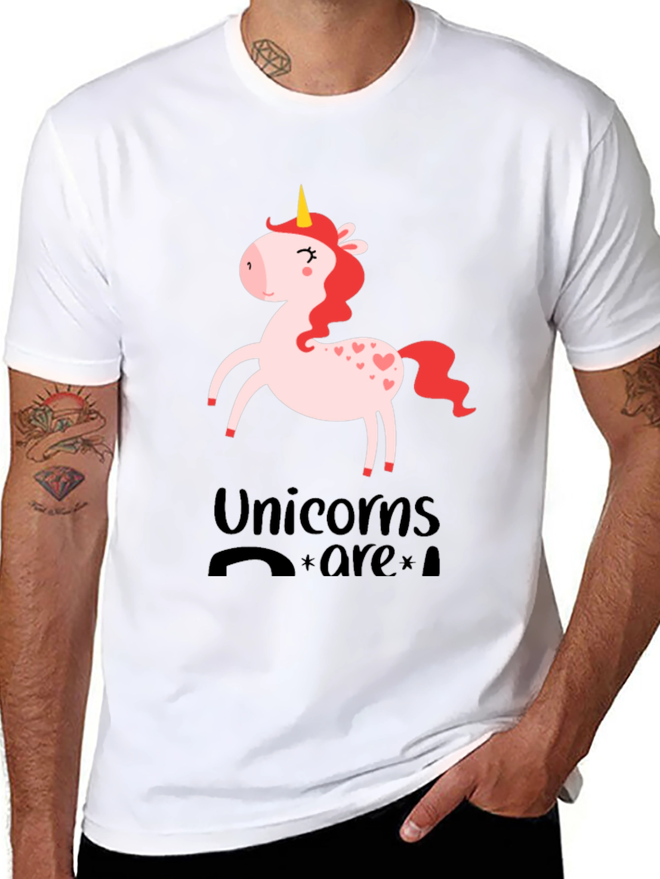Unicorns Are Real Graphic Tee