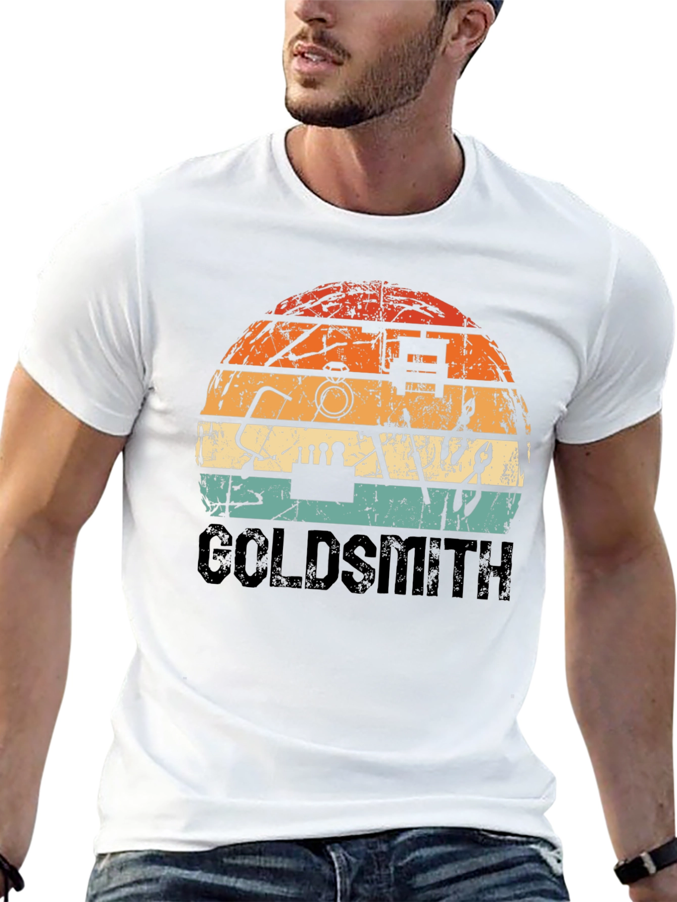 Goldsmith Retro Style Black T-Shirt