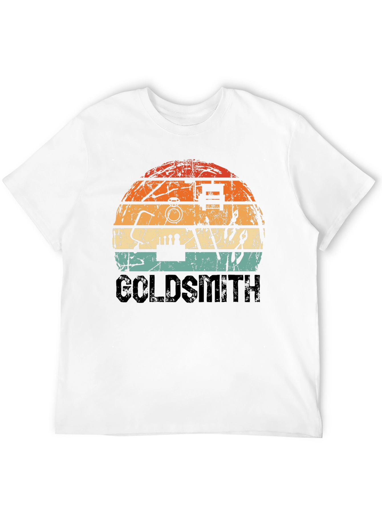 Goldsmith Retro Style Black T-Shirt