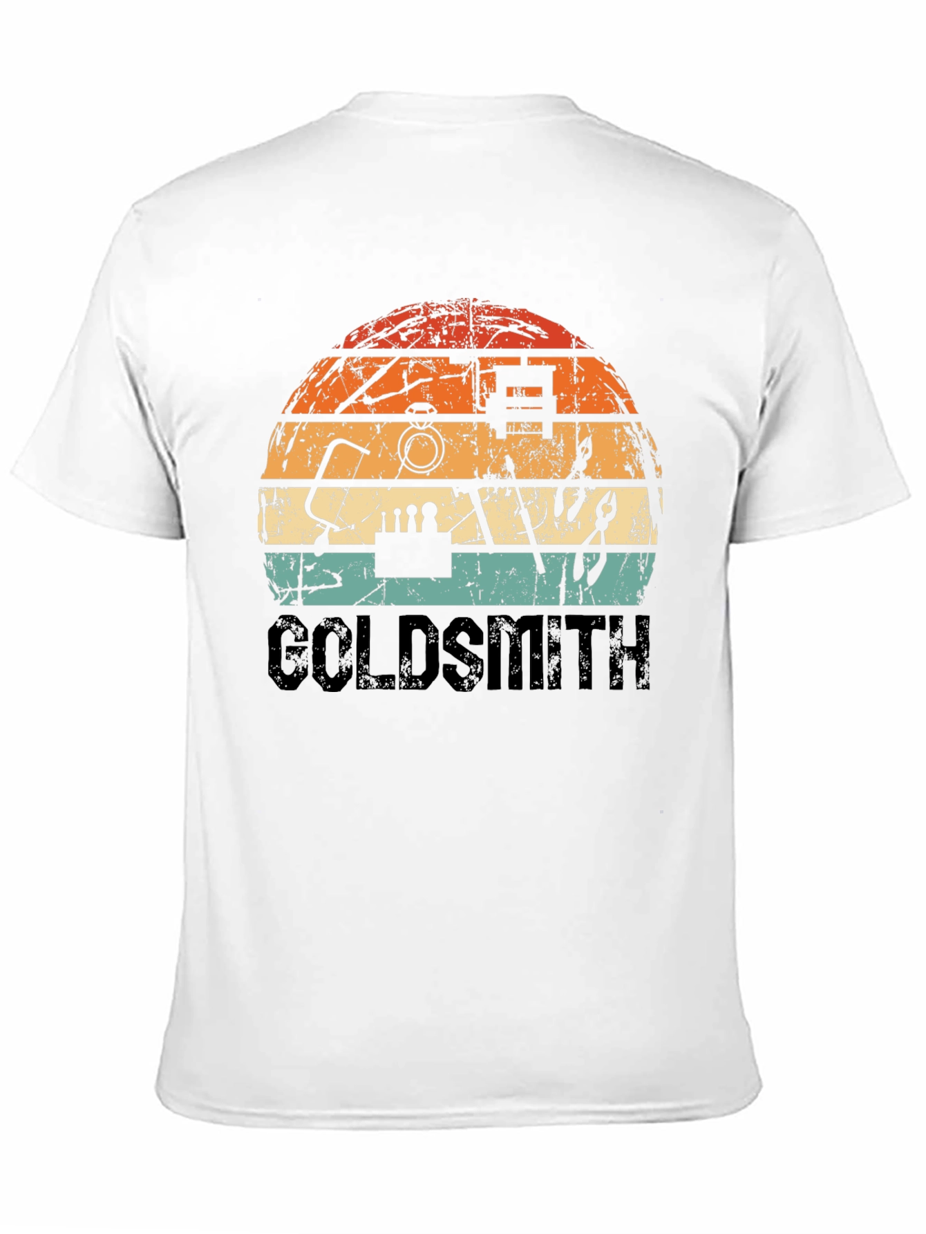 Goldsmith Retro Style Black T-Shirt