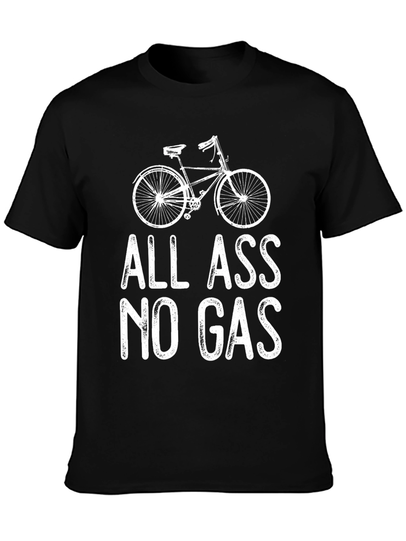 All Ass No Gas Bike T-Shirt