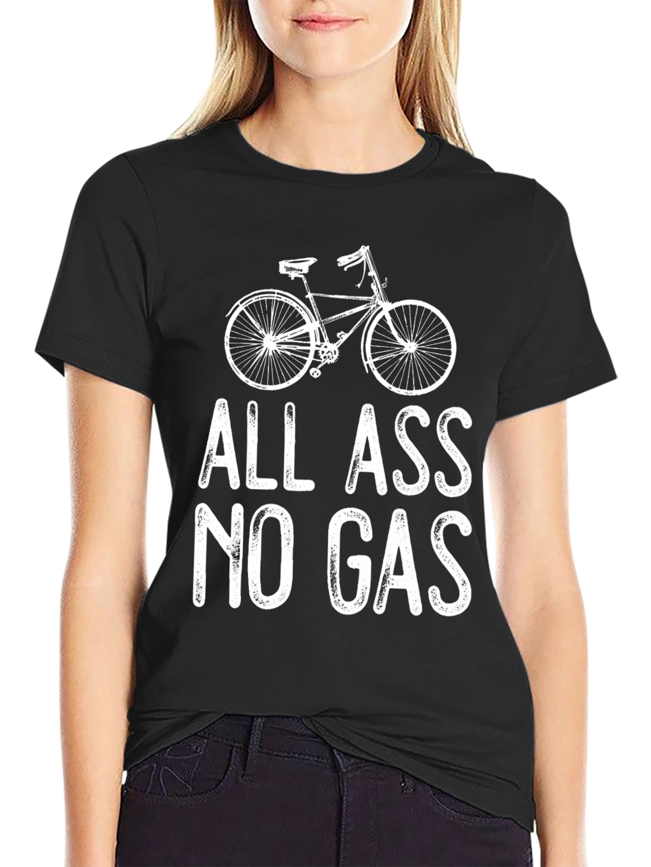 All Ass No Gas Bike T-Shirt