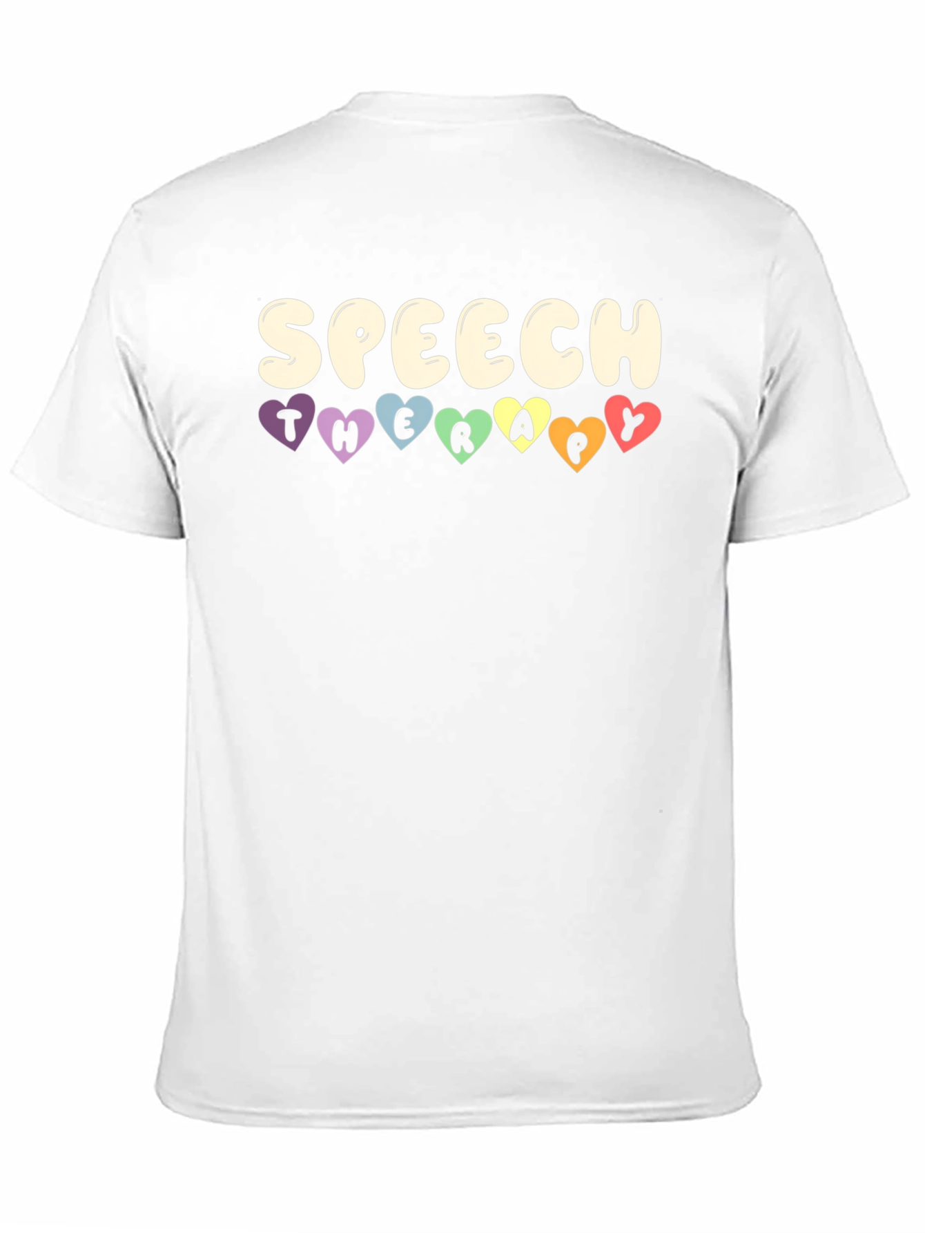 Speech Therapy Heart T-Shirt - Cute Therapist Tee