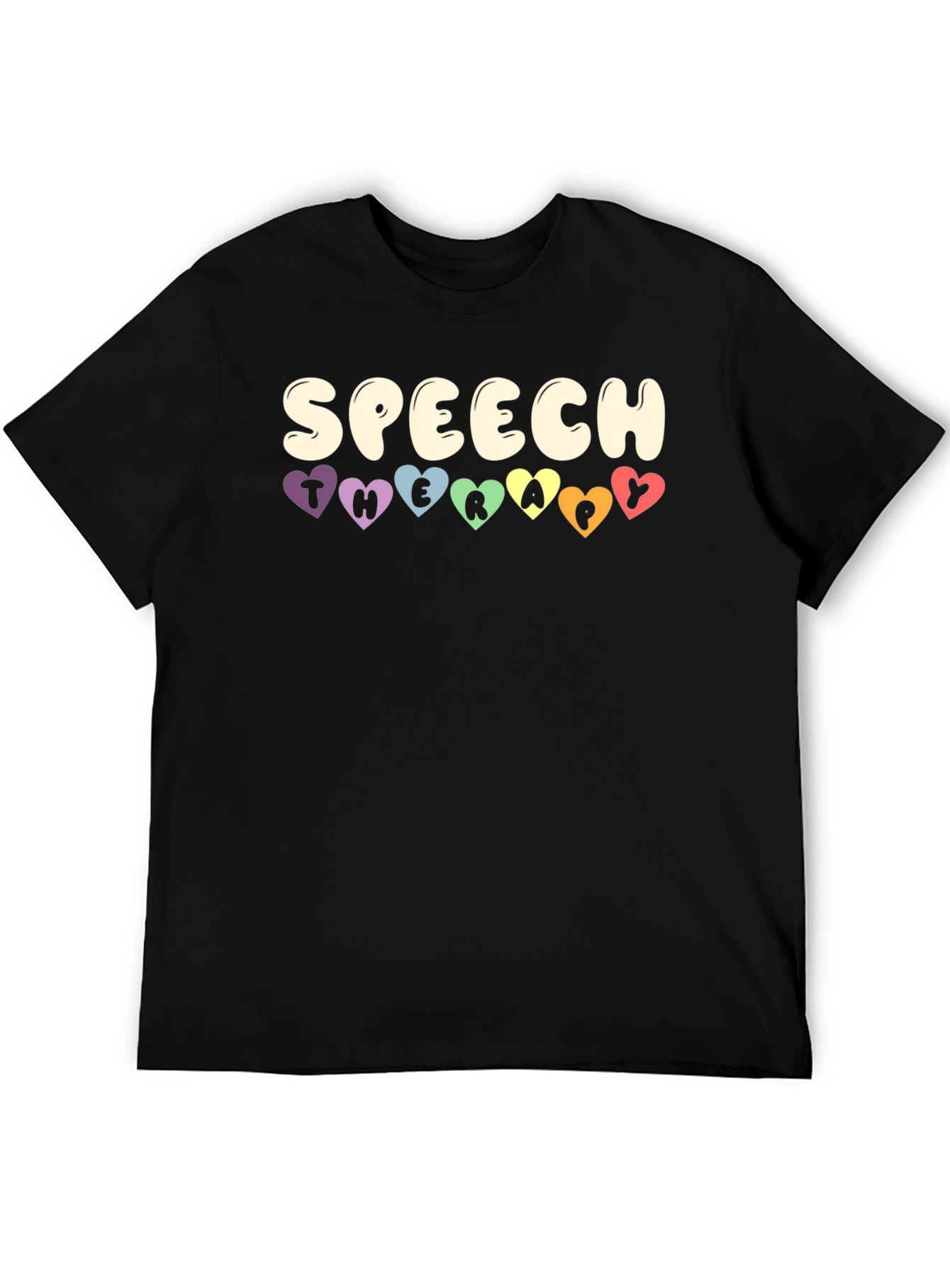 Speech Therapy Heart T-Shirt - Cute Therapist Tee