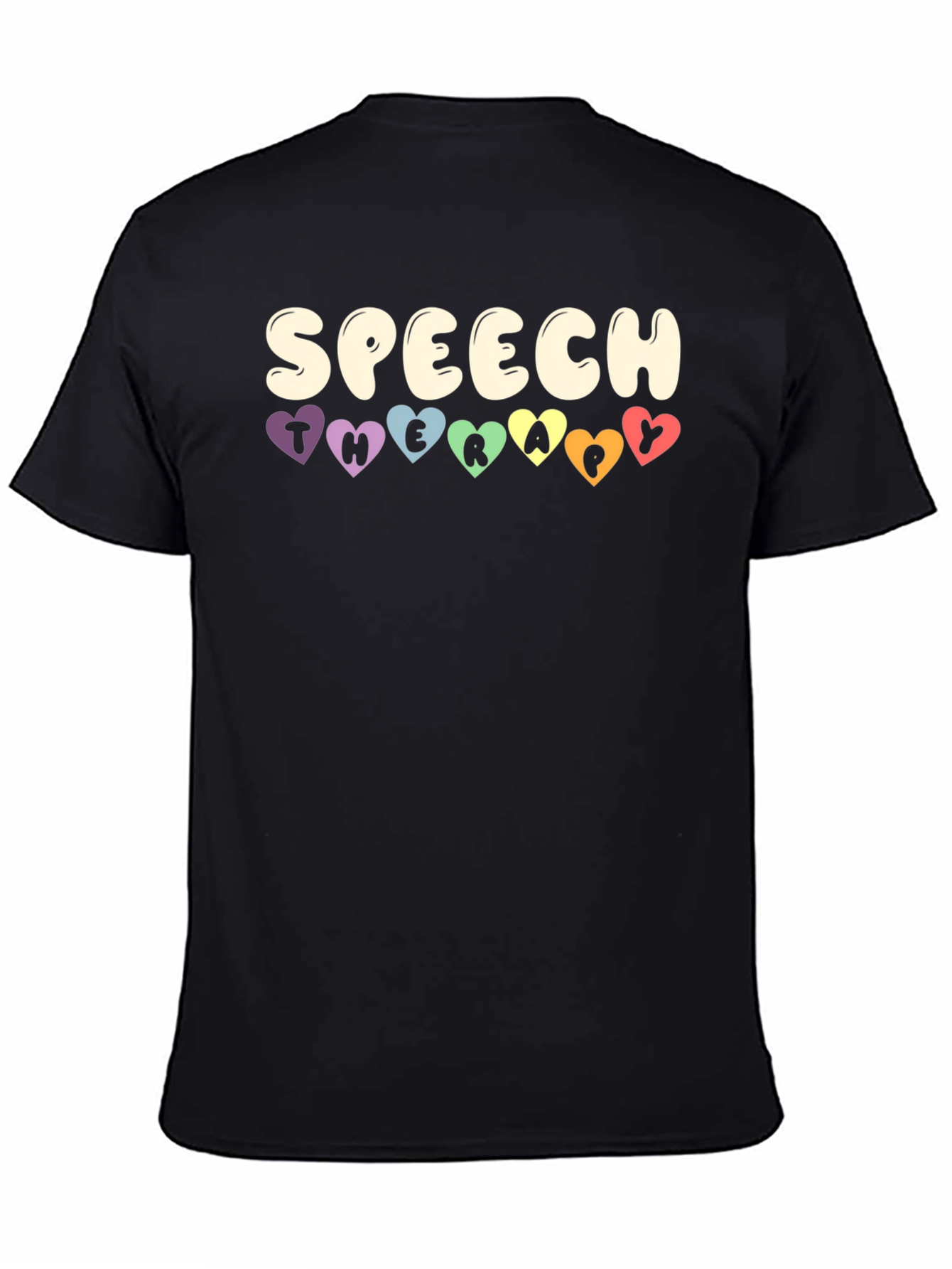 Speech Therapy Heart T-Shirt - Cute Therapist Tee