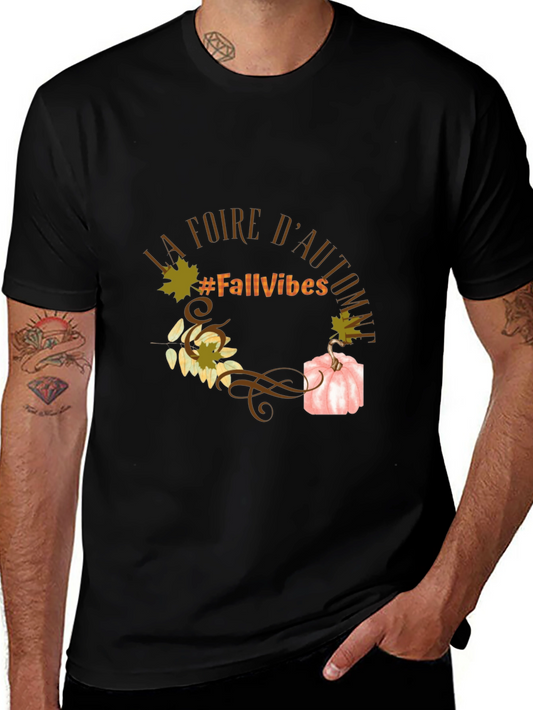 Fall Vibes T-Shirt La Foire DAutomne