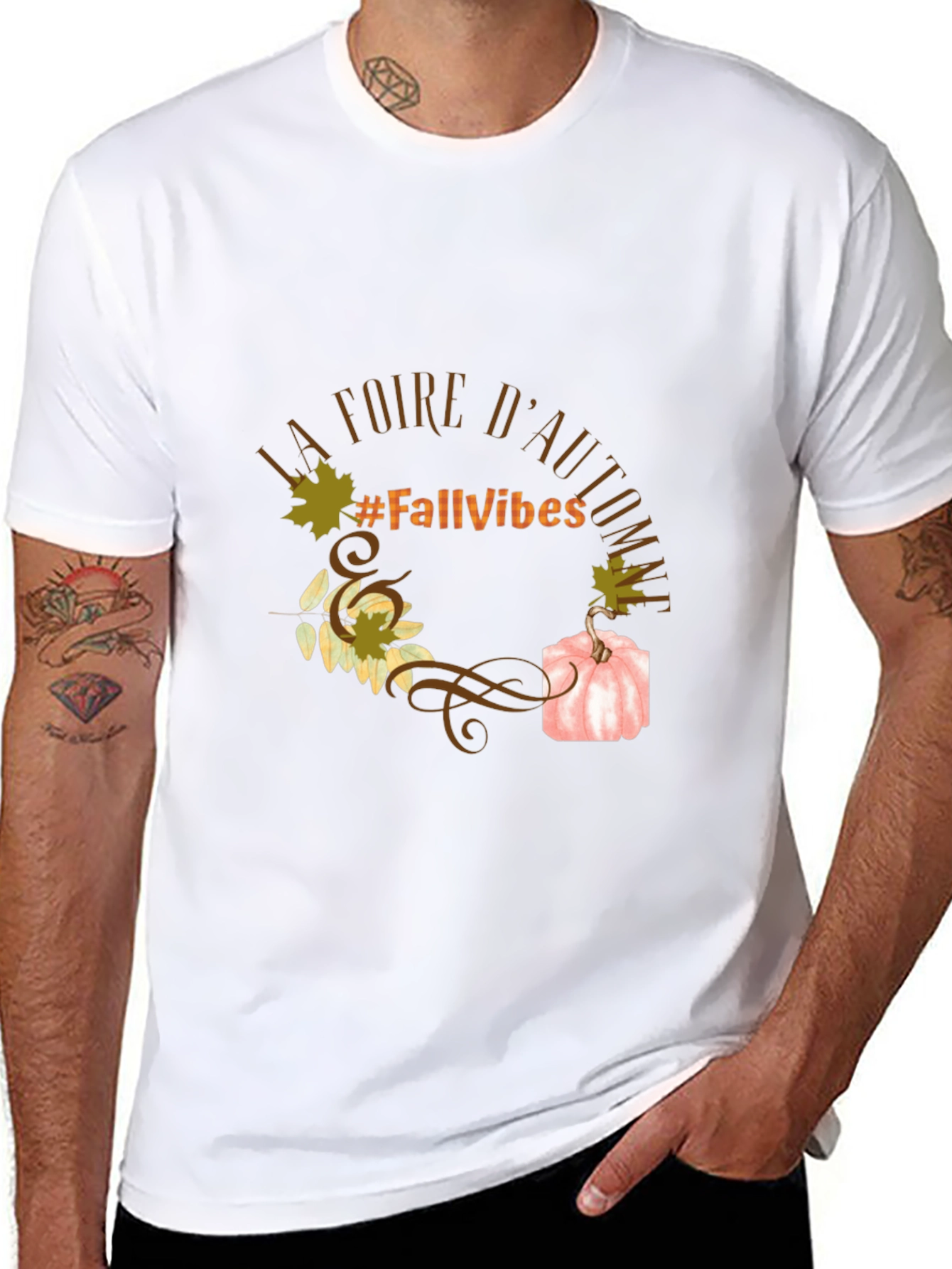 Fall Vibes T-Shirt La Foire DAutomne