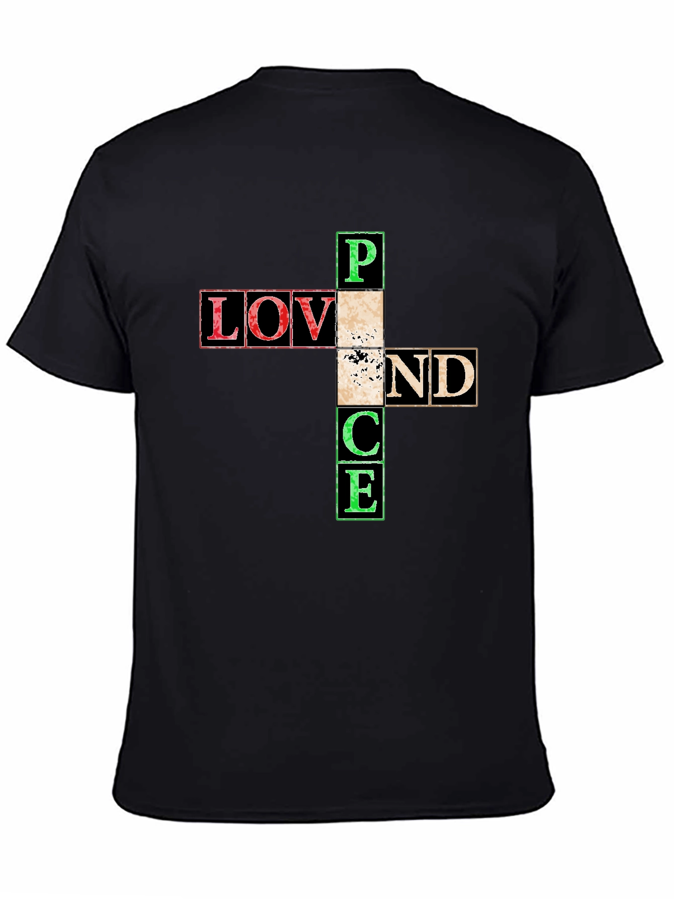 Love and Peace Graphic T-Shirt