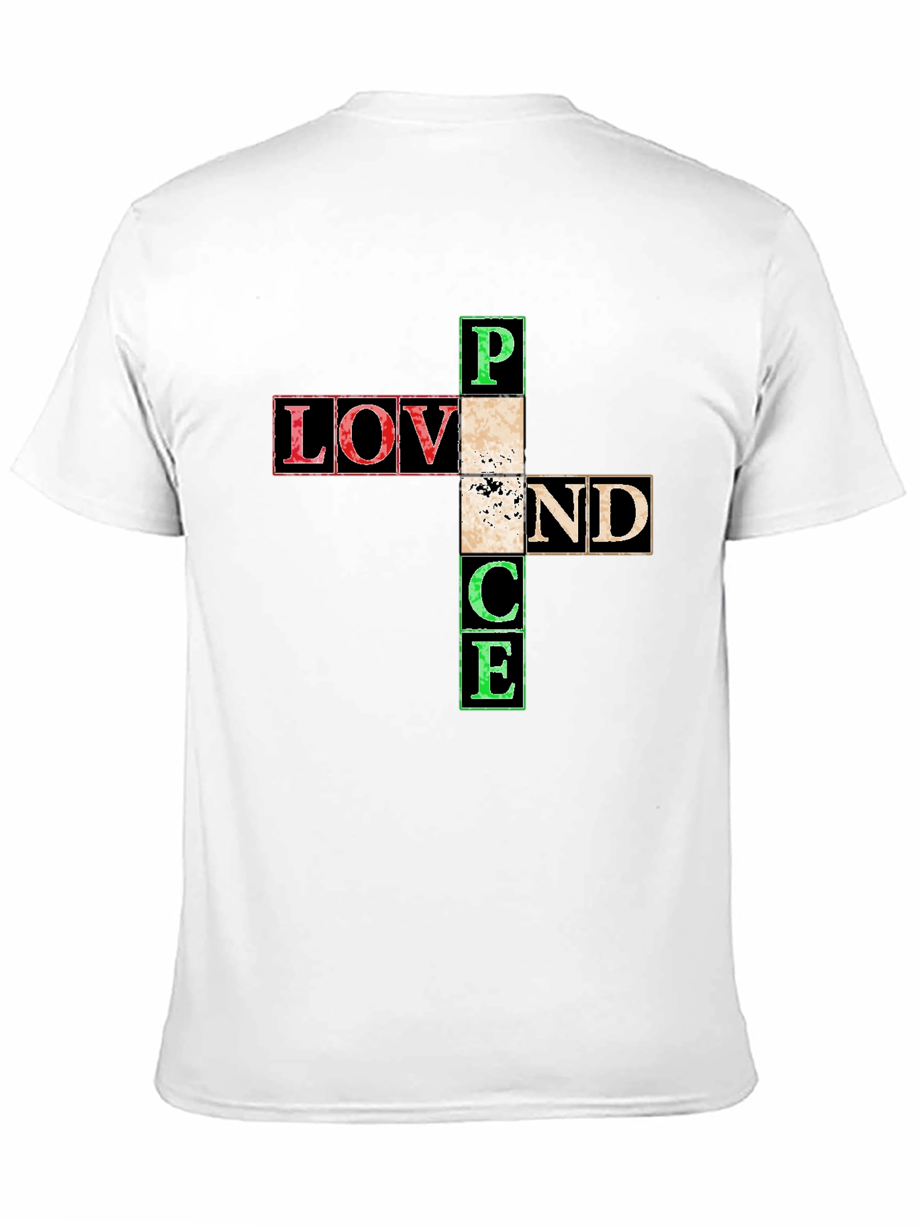Love and Peace Graphic T-Shirt