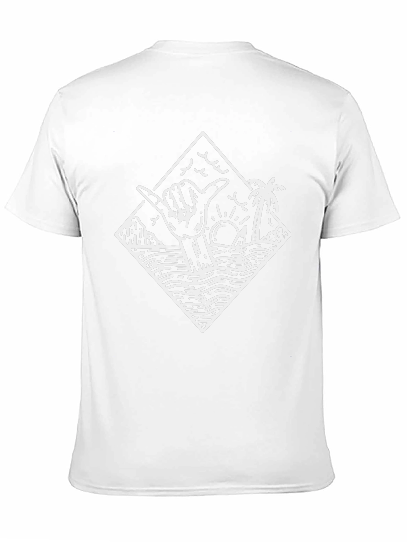 Shaka Hand Graphic Tee - Island Vibes