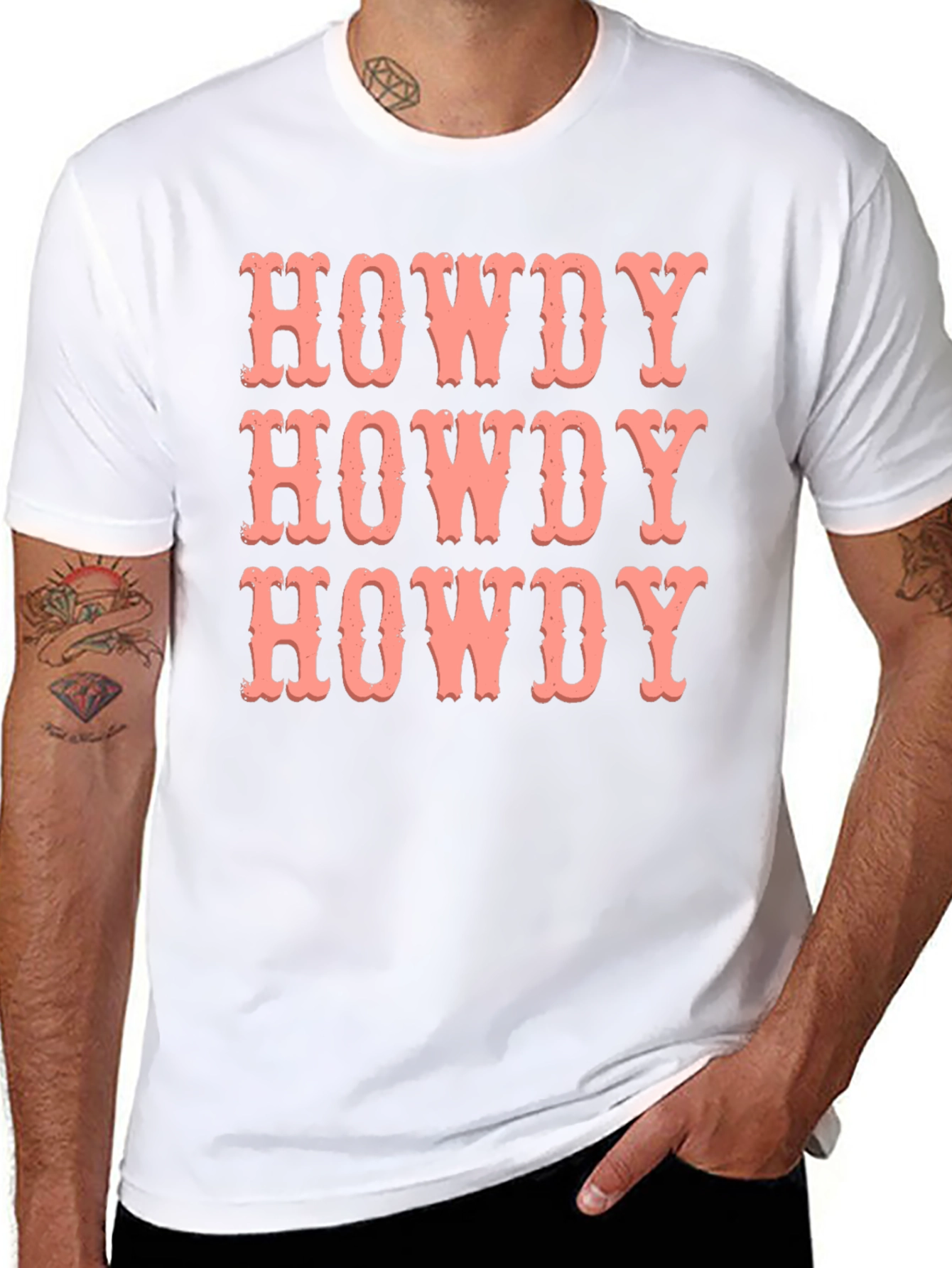 Howdy Western Style Graphic Tee