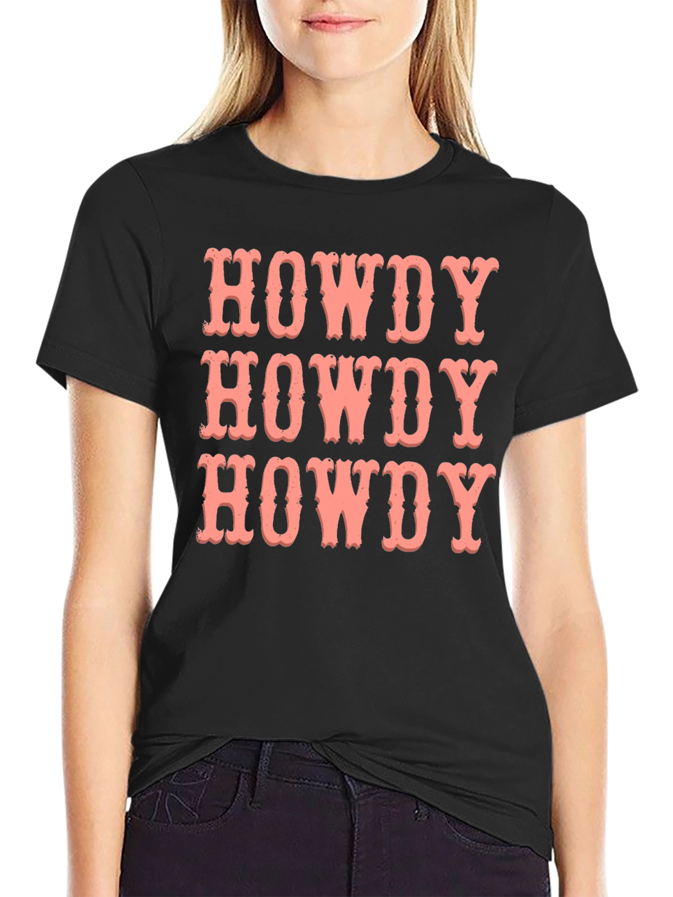Howdy Western Style Graphic Tee