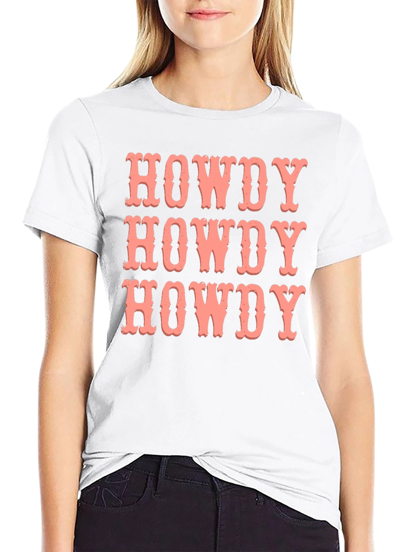 Howdy Western Style Graphic Tee