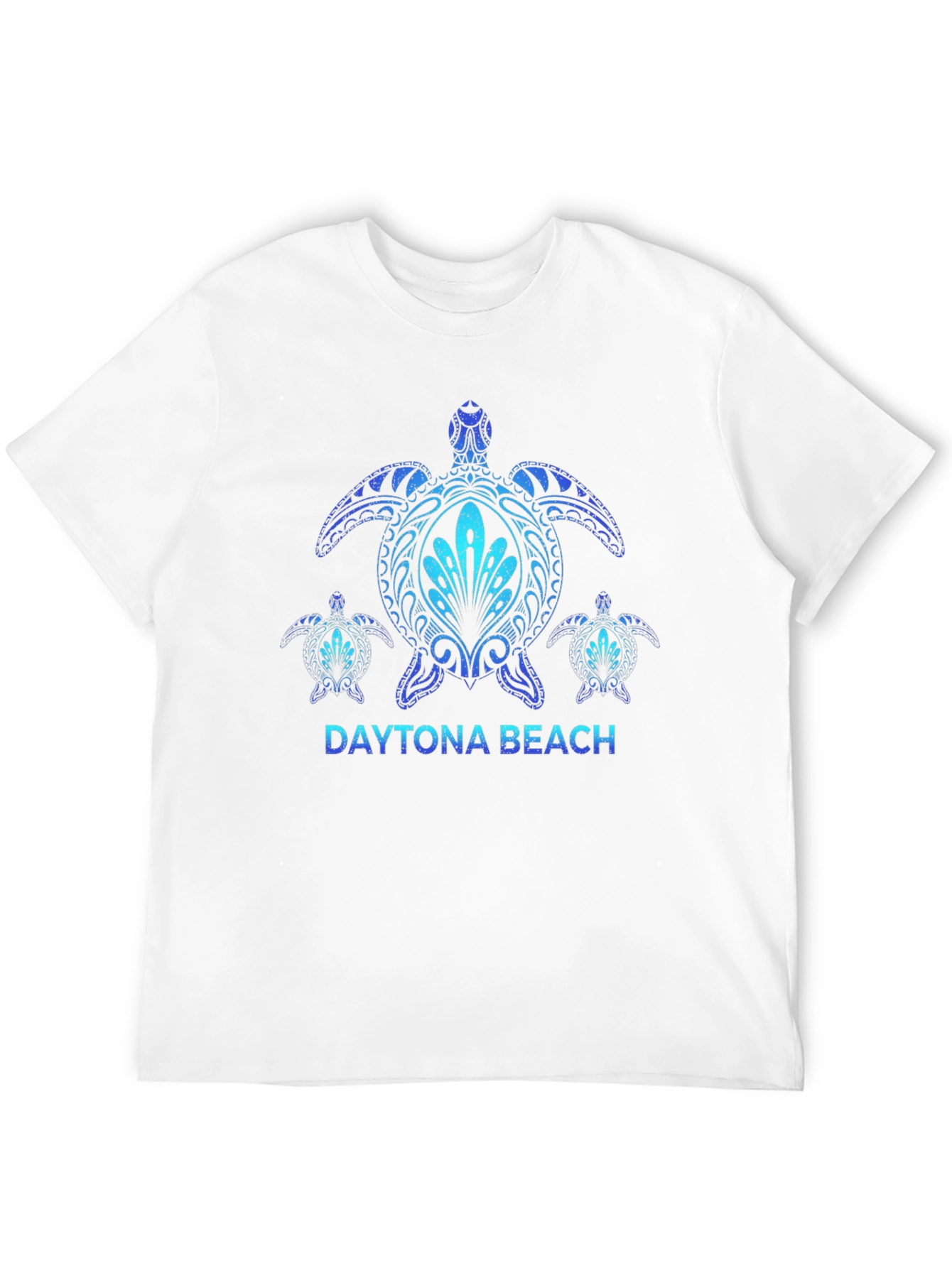 Daytona Beach Turtle Graphic Tee - Black