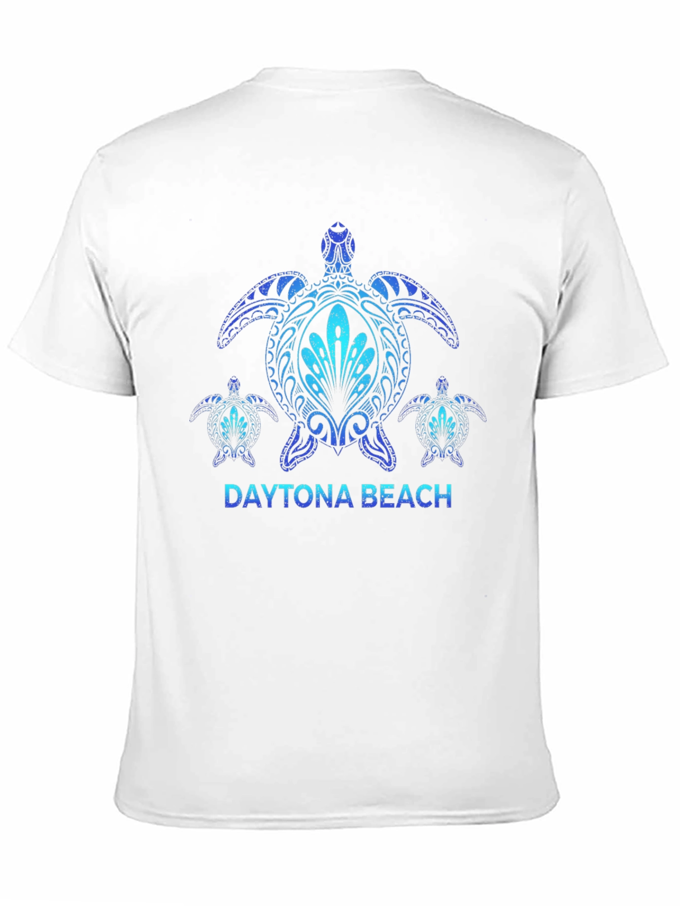 Daytona Beach Turtle Graphic Tee - Black