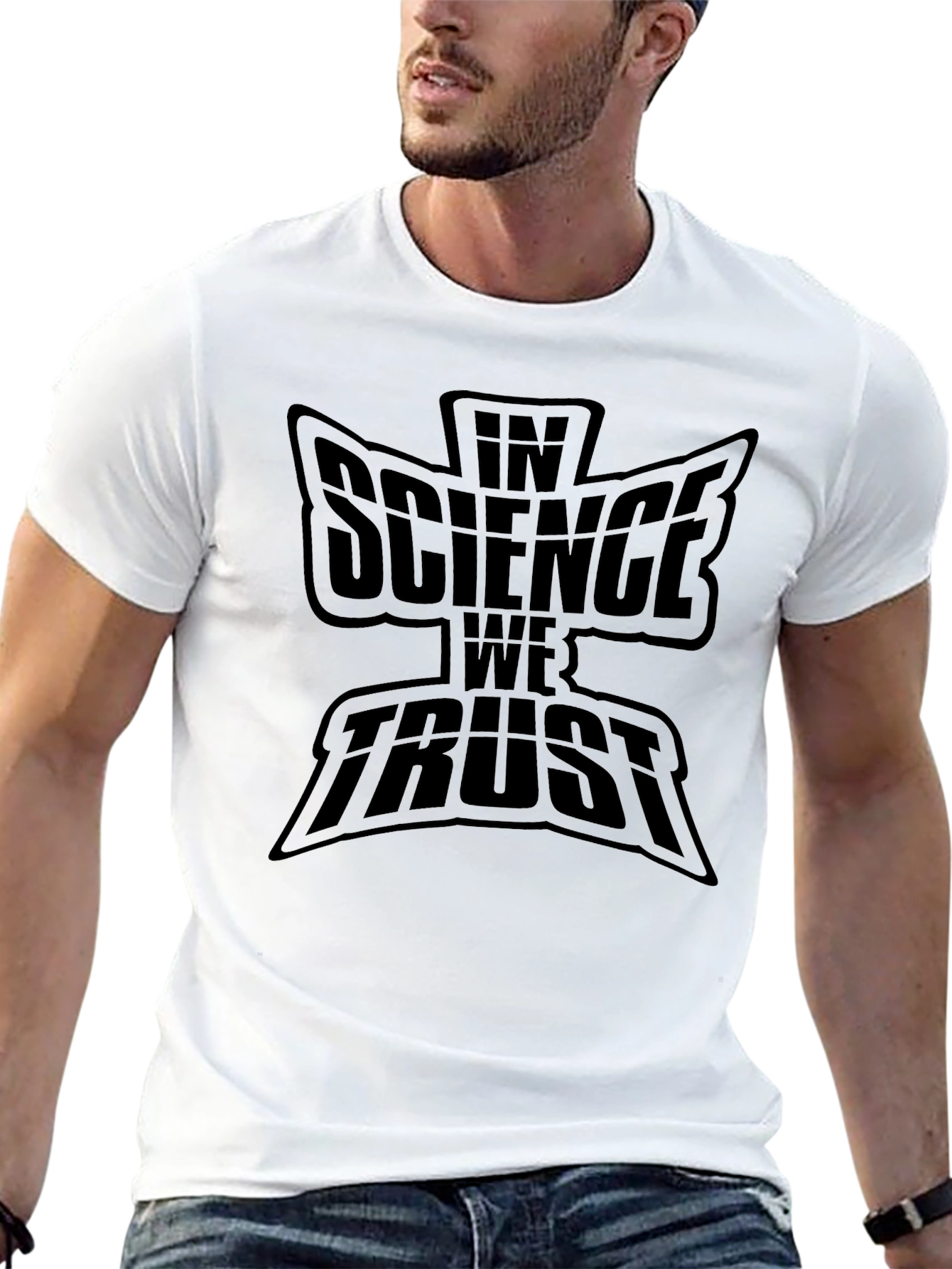 In Science We Trust Graphic T-Shirt