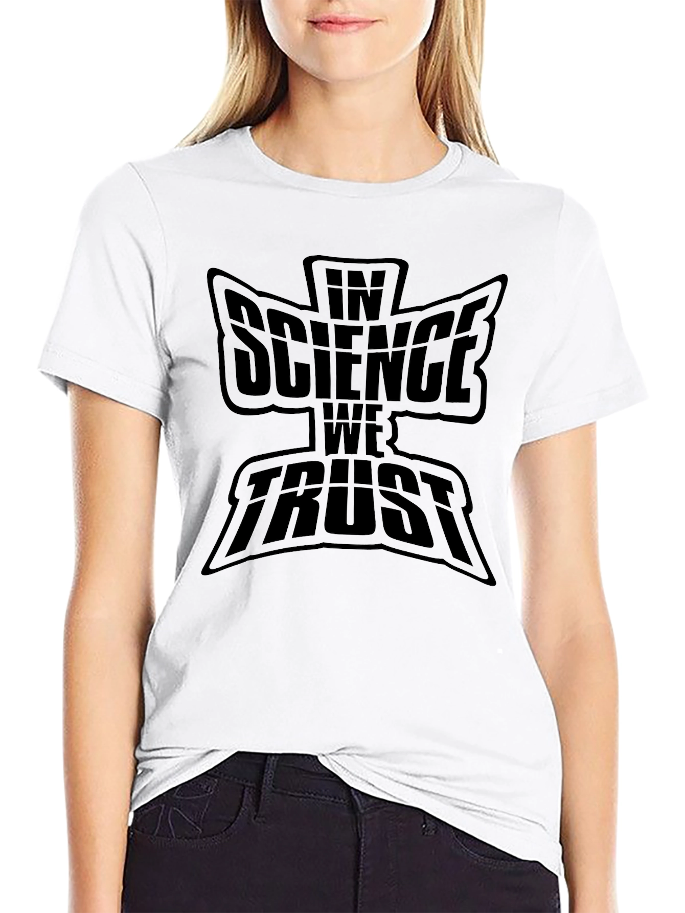 In Science We Trust Graphic T-Shirt